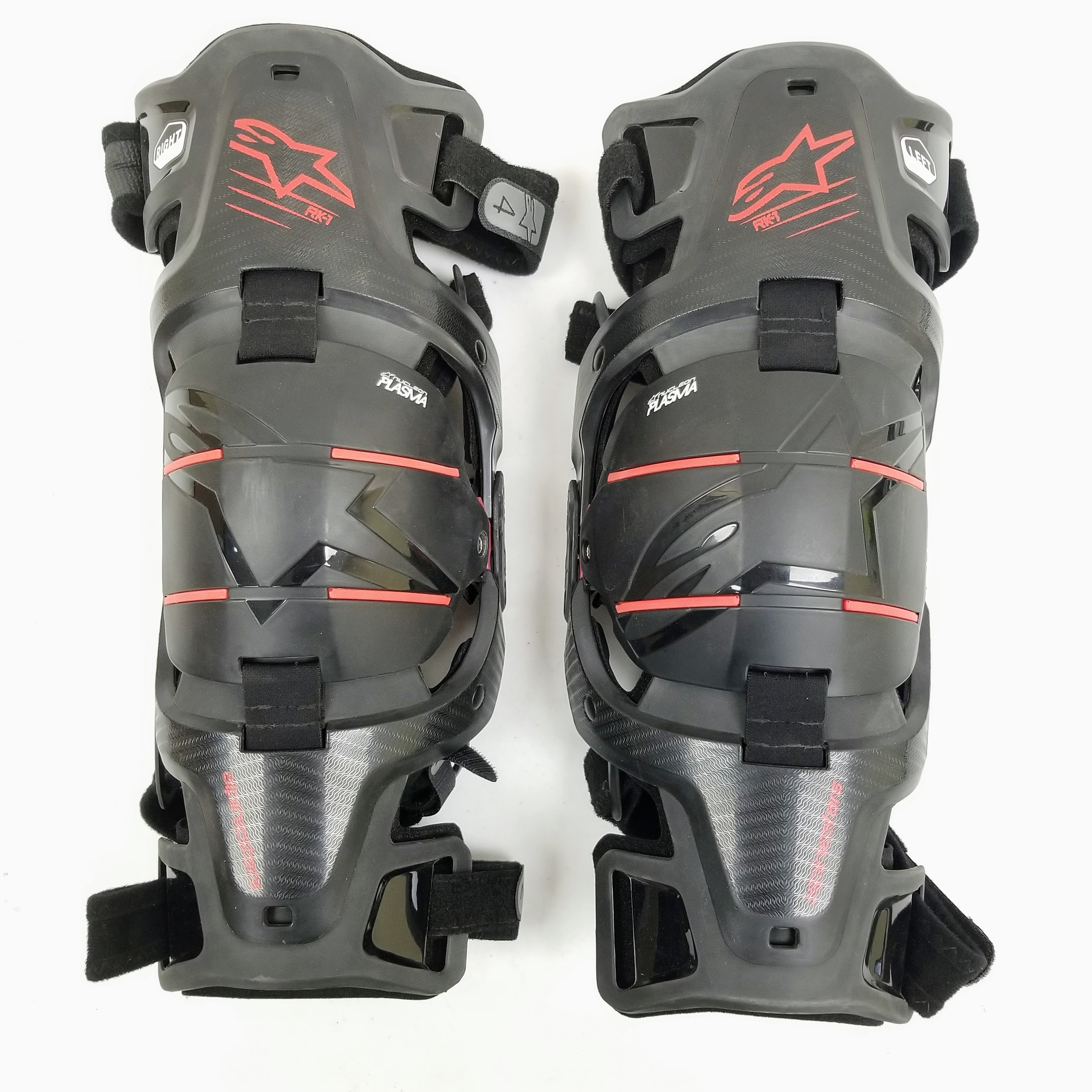 Alpinestars RK-1 Plasma Knee Brace (Black/Red, Large/X-Large)