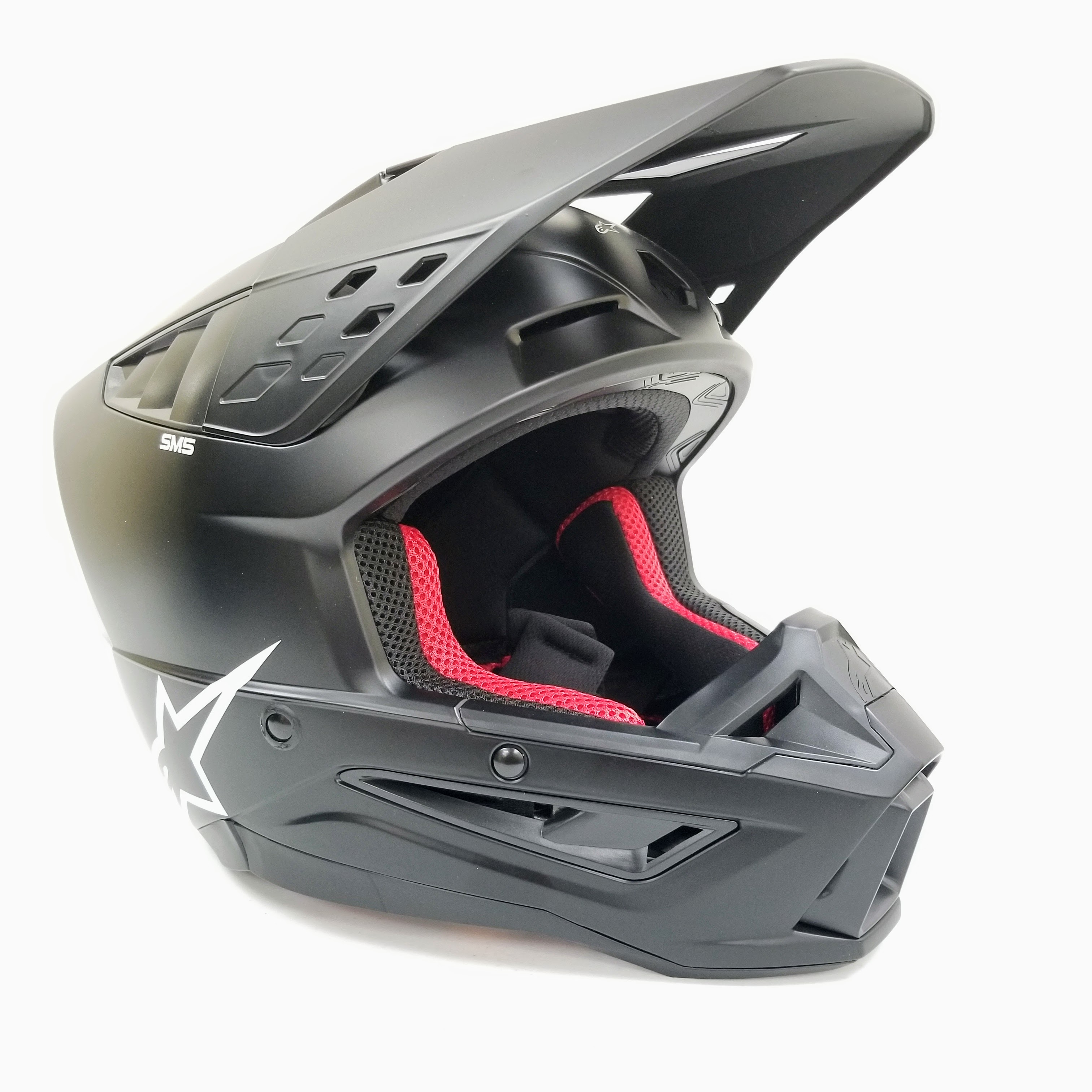 Alpinestars S-M5 Solid Helmet (Black Matte, Md)