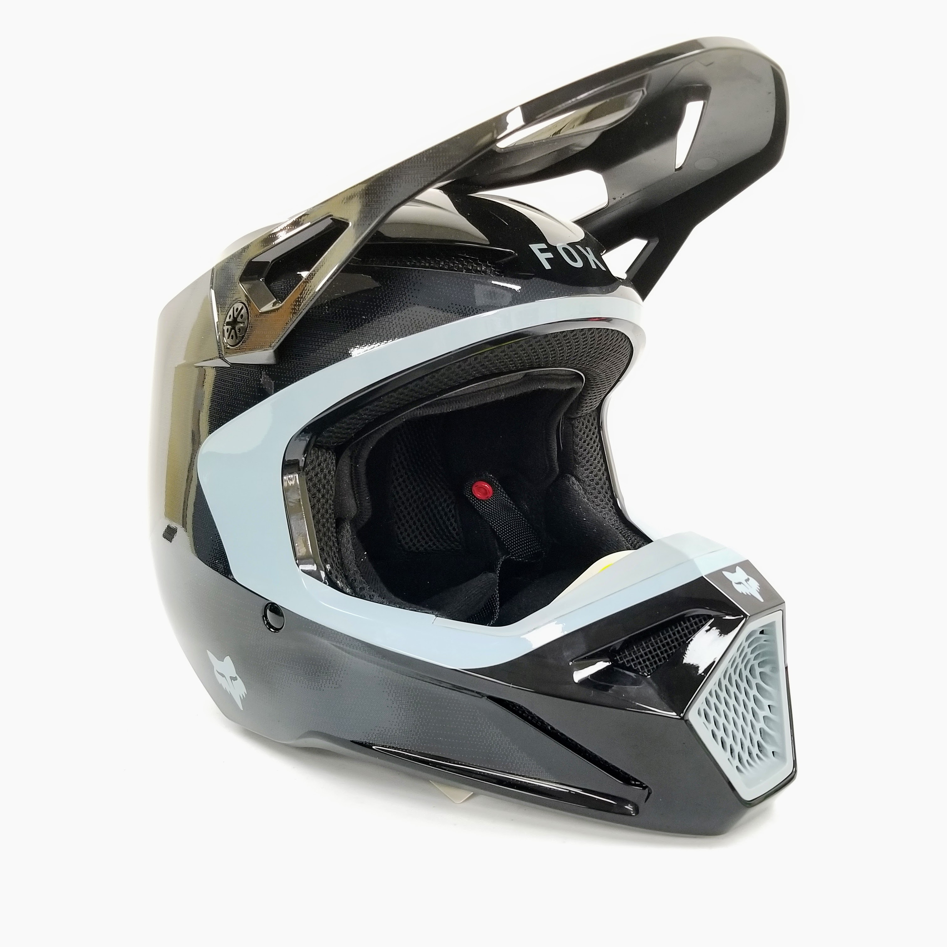 Fox Racing V1 Taunt Helmet (Black, X-Small)
