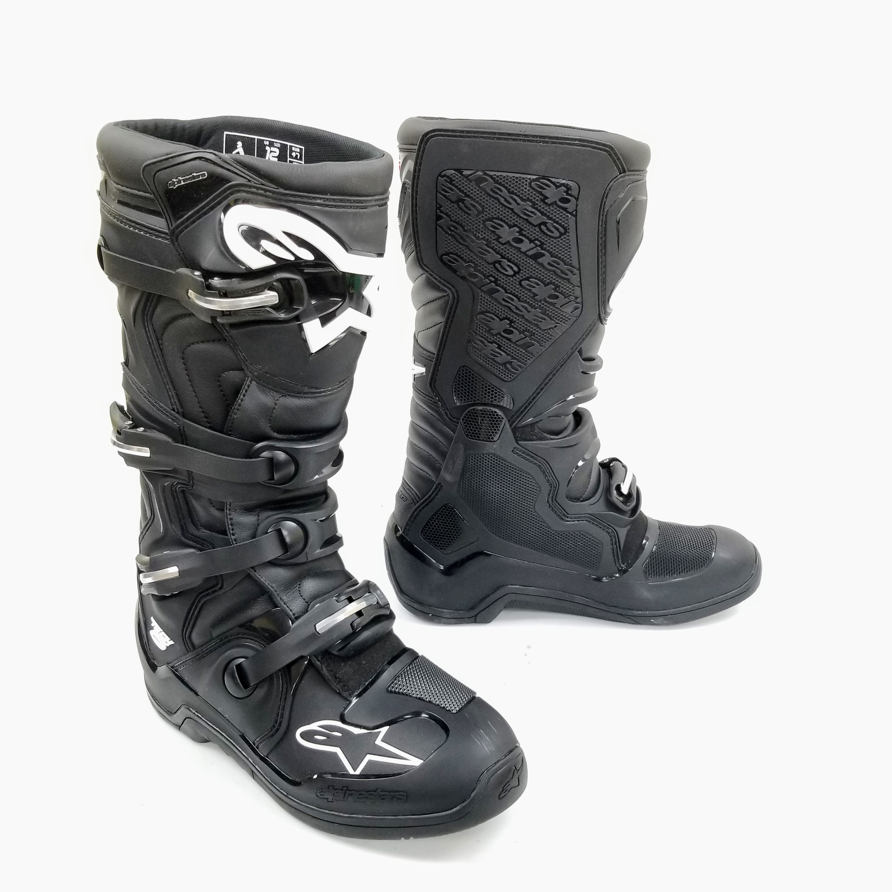 Alpinestars Tech 5 Motocross Boots  (Black, 12)