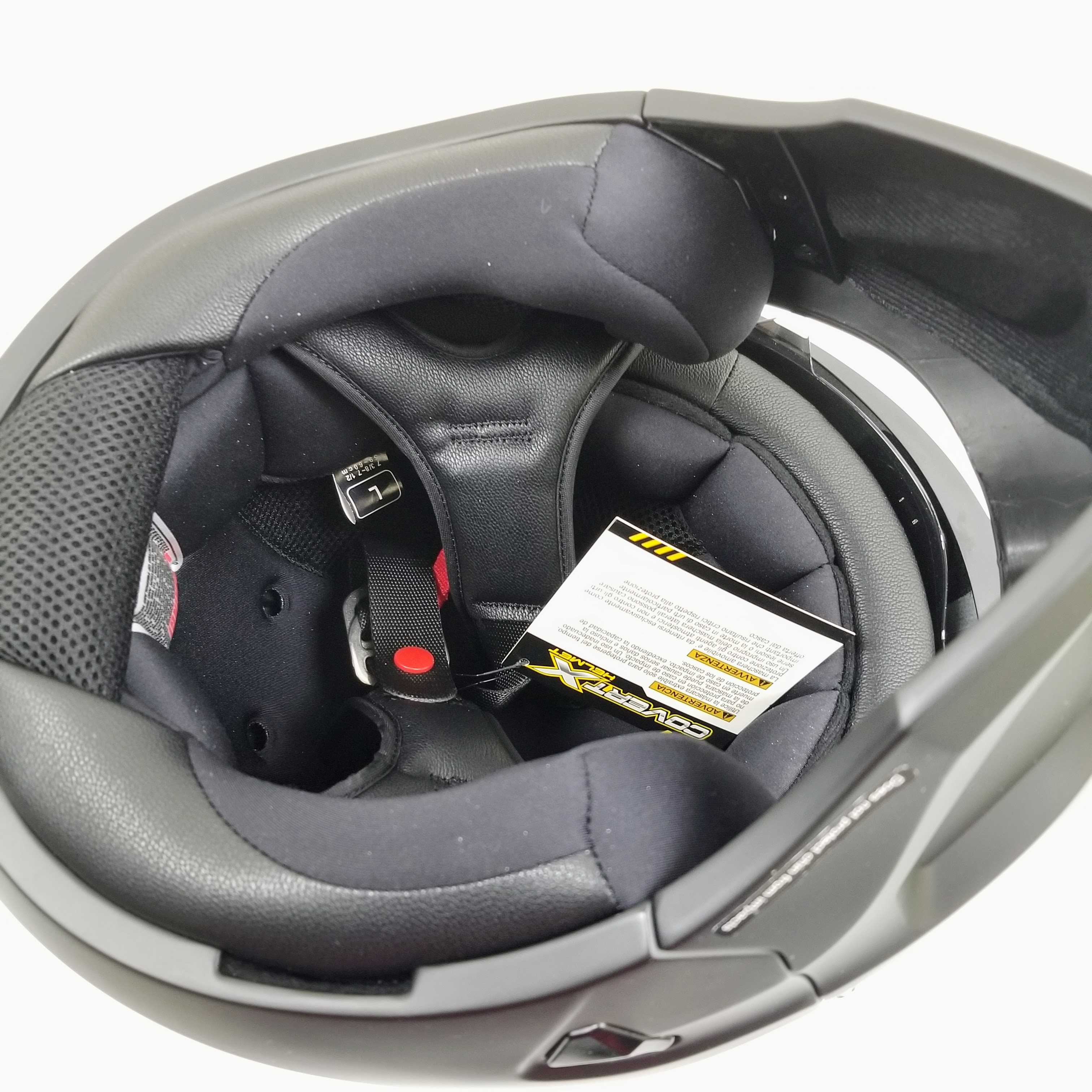ScorpionEXO Covert X Open Face Half Shell 3/4 Helmet (Matte Black, Large)