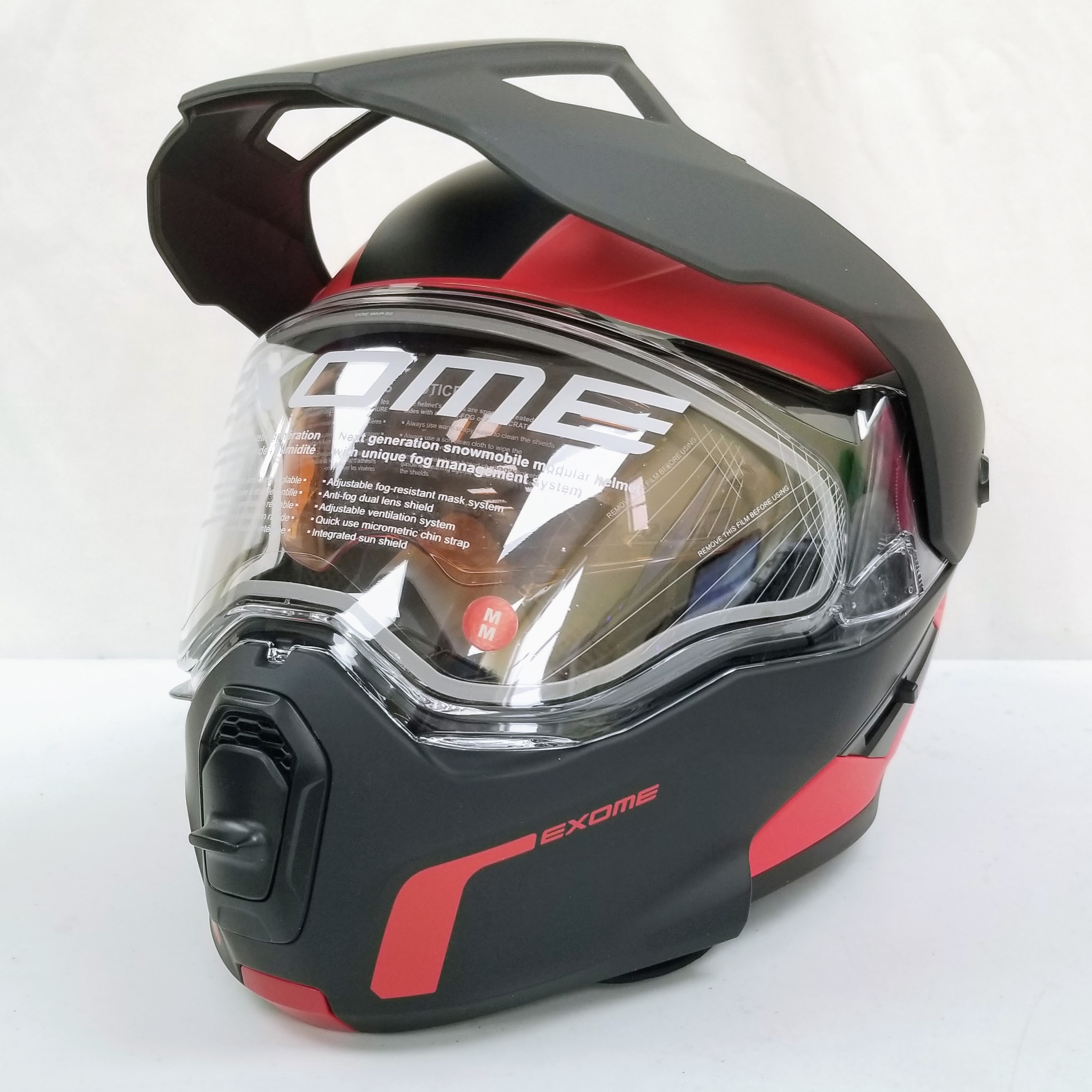 Ski-Doo Medium Exome Sport Radiant Helmet RED (9290360630-L-R2-S3)