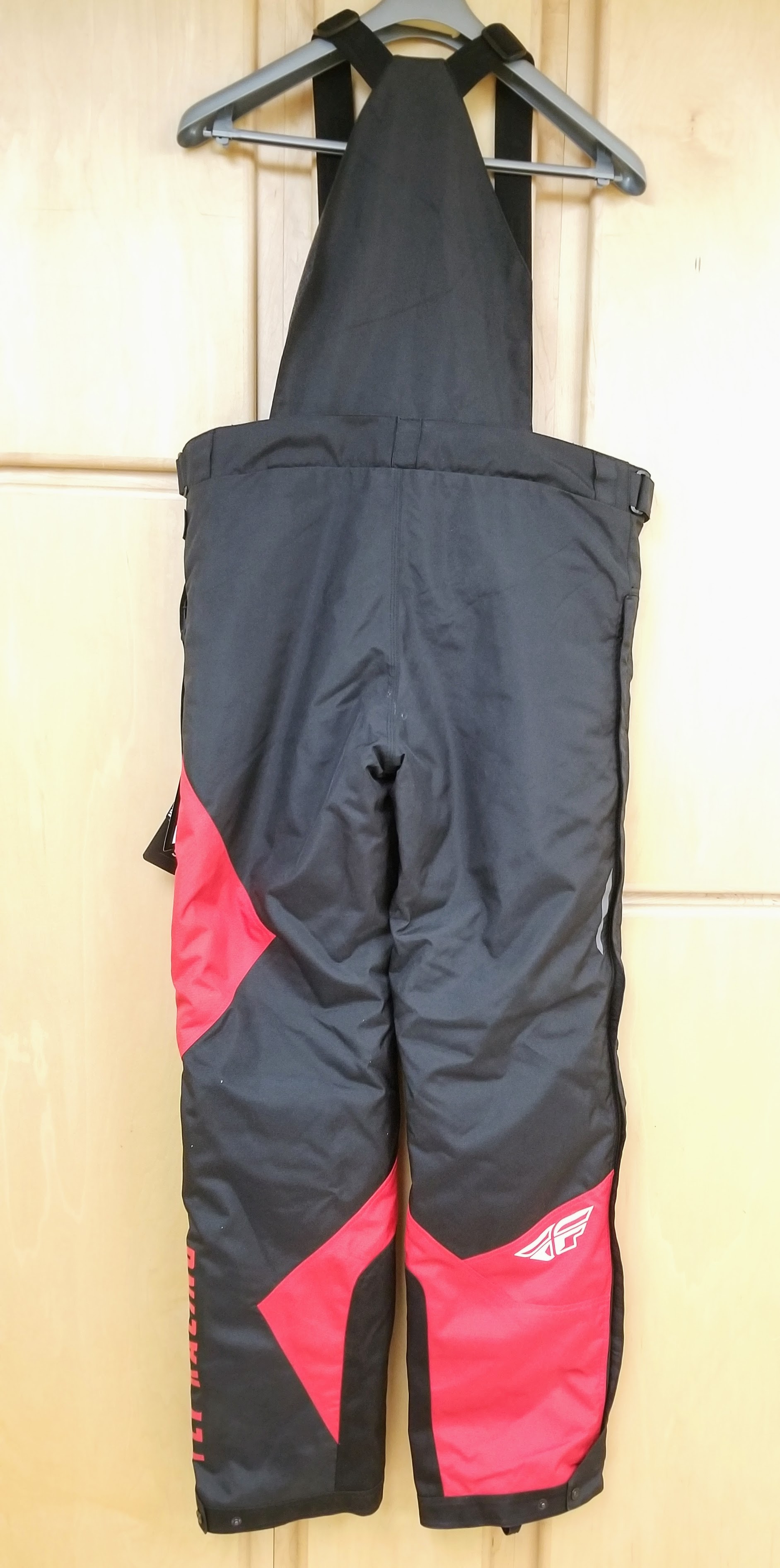 Fly Racing SNX Pro Snow Bib (Black/Red, X-Large Tall) (470-6401XT-L-BIN4)