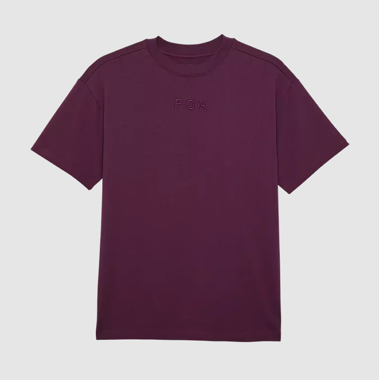 Fox Racing Womens Wordmark Premium Tee Size Medium, Sangria