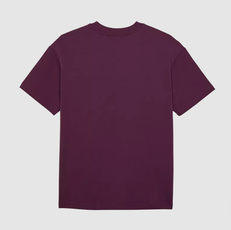 Fox Racing Womens Wordmark Premium Tee Size Medium, Sangria