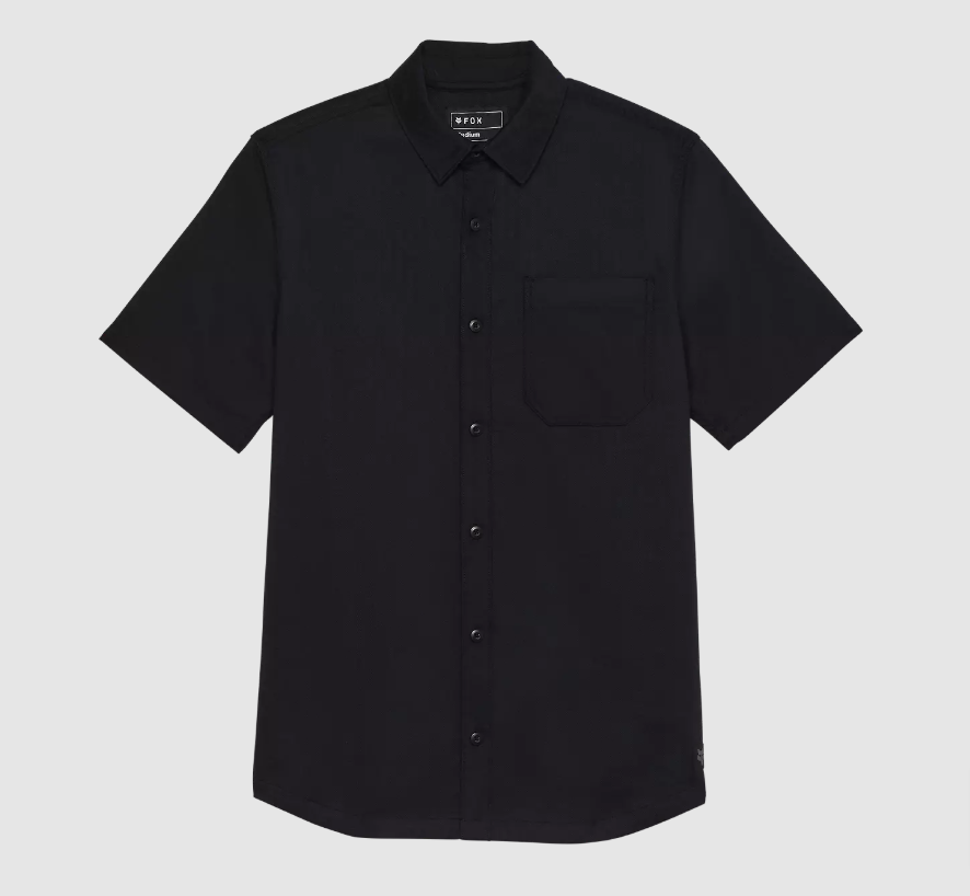 Fox Racing Level Up Medium Woven Shirt, Black