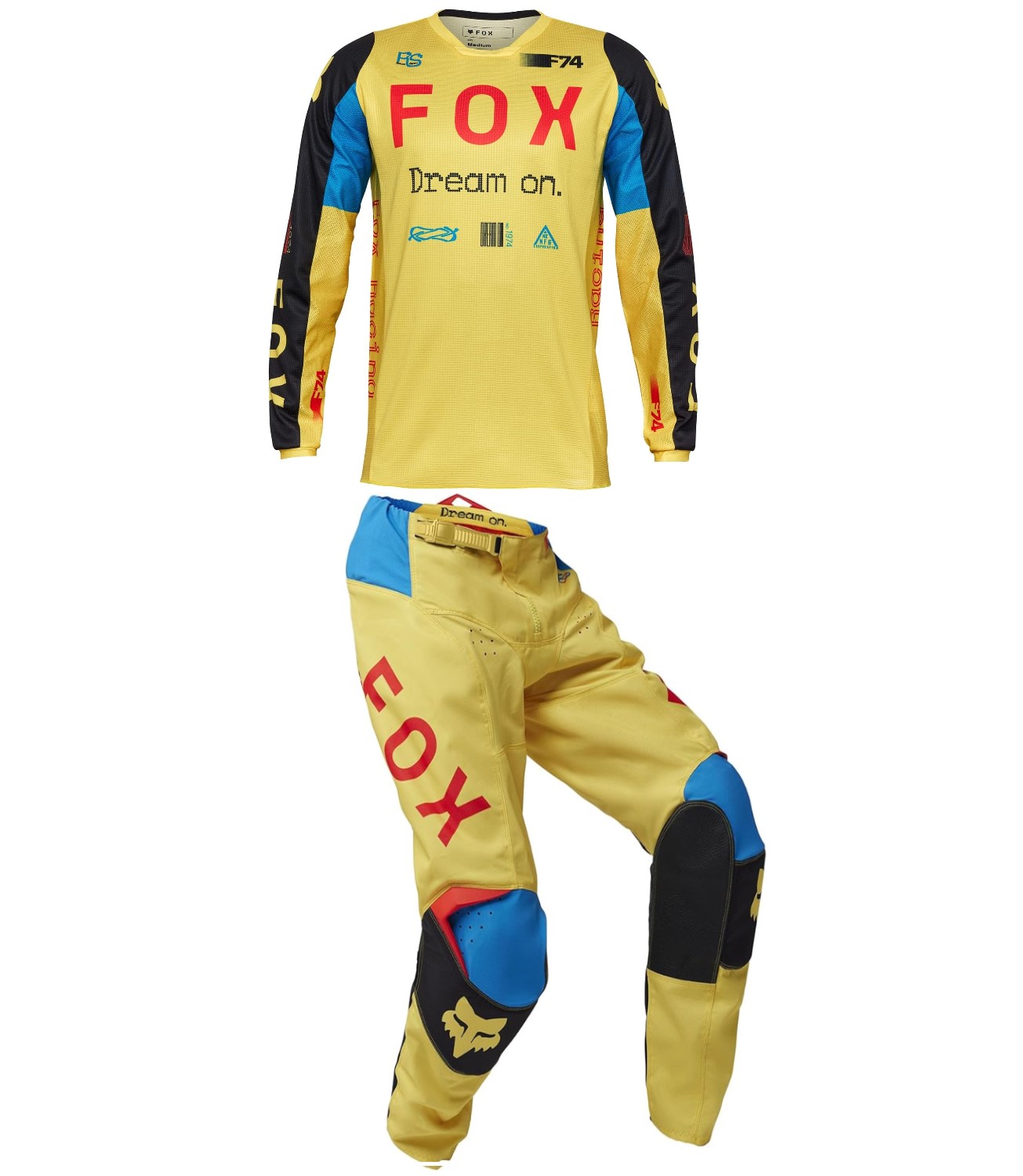 Fox Racing 180 Race Spec Adult Moto Gear Set - Pant and Jersey Combo - Picture 20 of 25