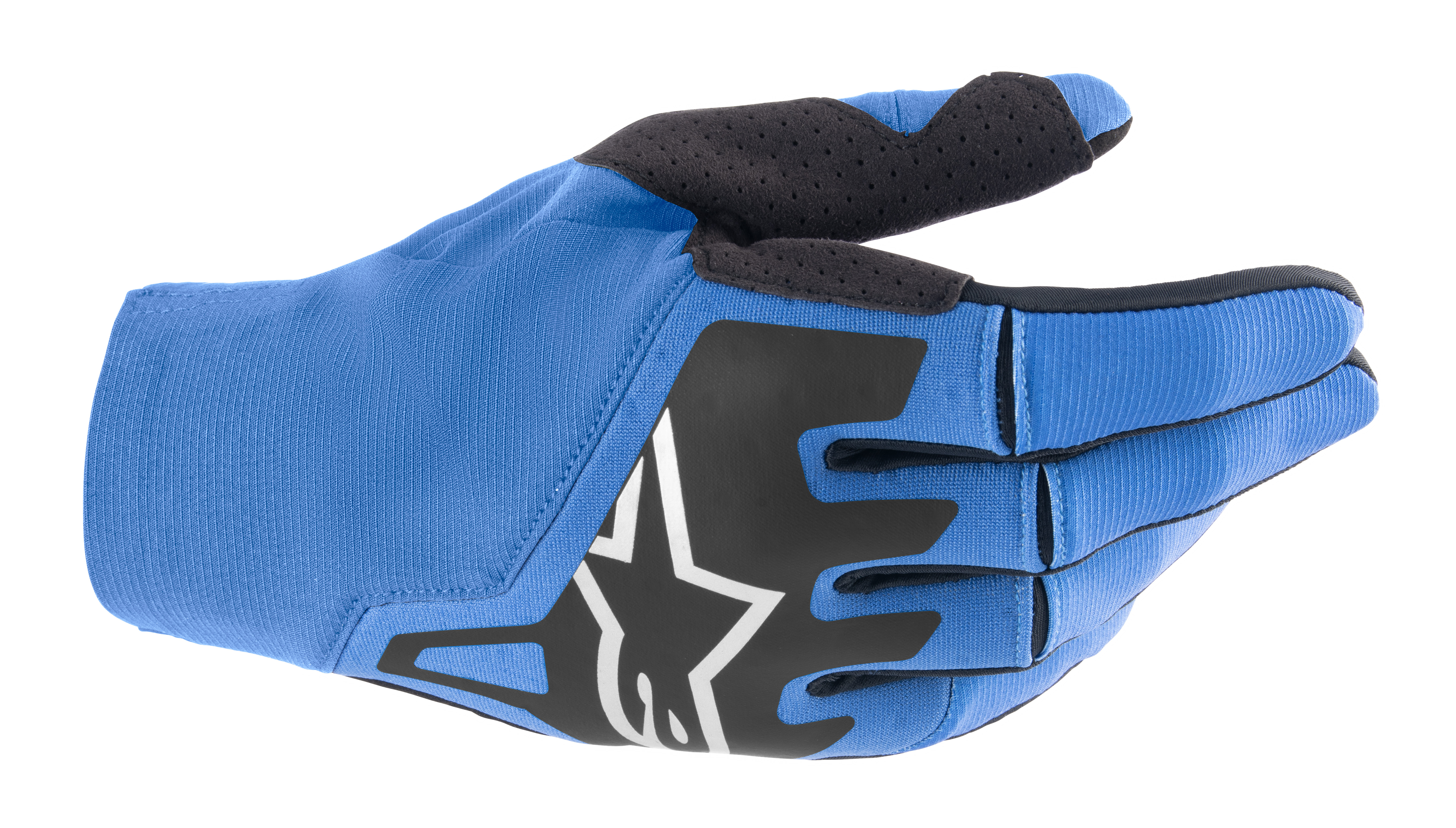 Alpinestars Techstar Gloves Blue-Black | MX Grip Power, Pro Control Ride