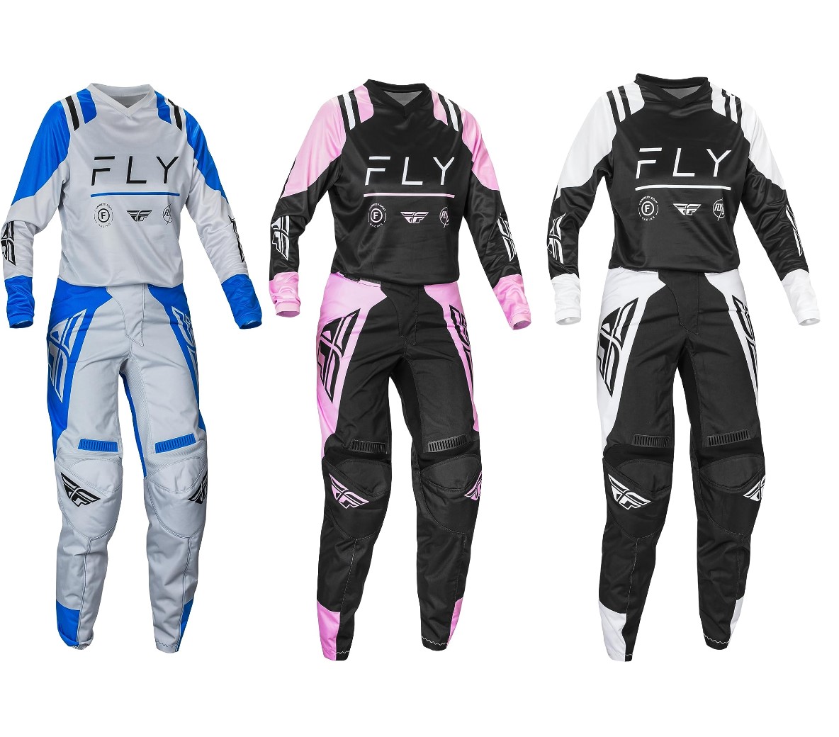 Fly Racing Women's F-16 Motocross & Mountain Bike Jersey + Pant Gear Set - For