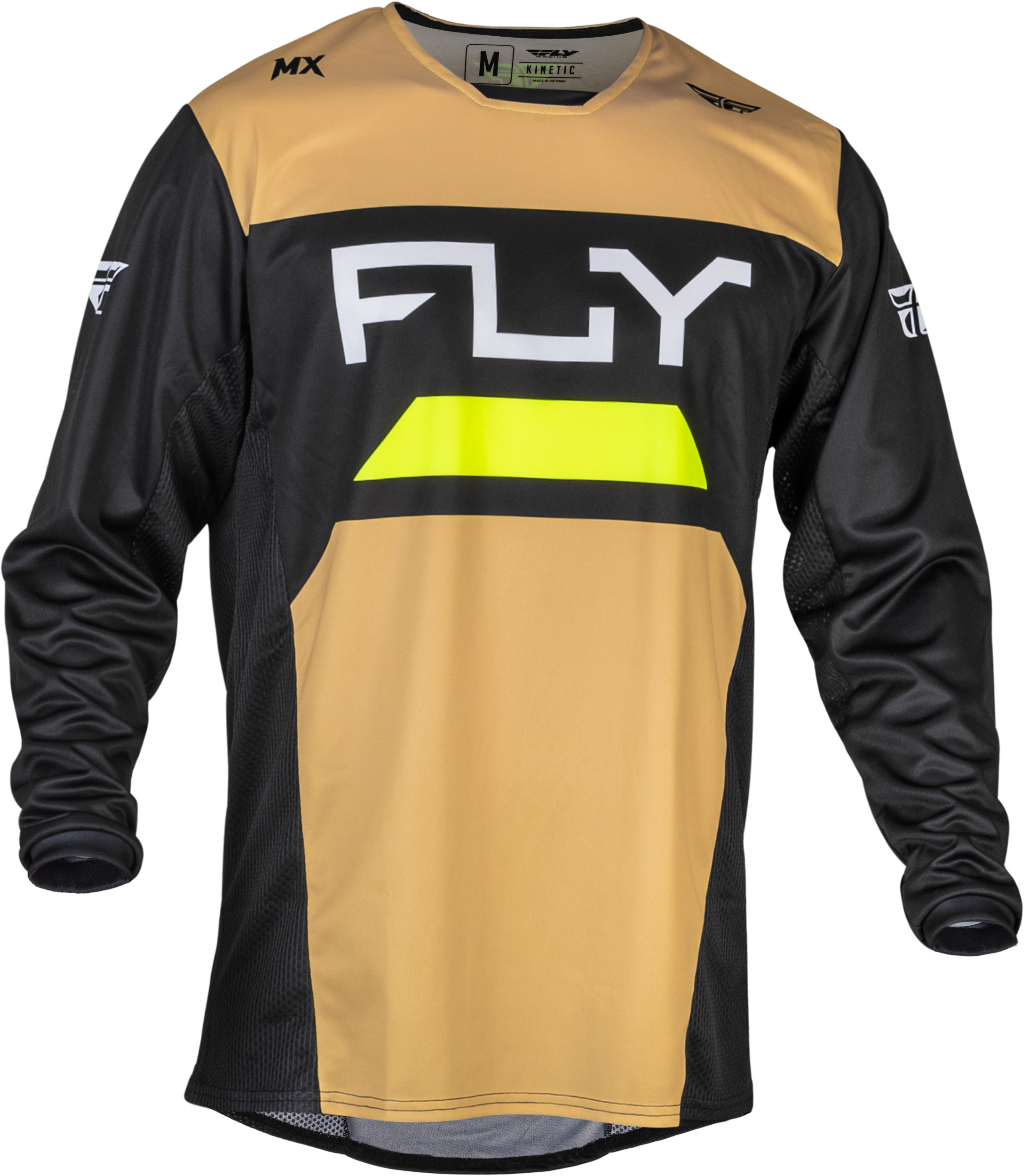Fly Racing Kinetic Reload Khaki/Black/Hi-Vis Adult Moto Gear Set - Pant and