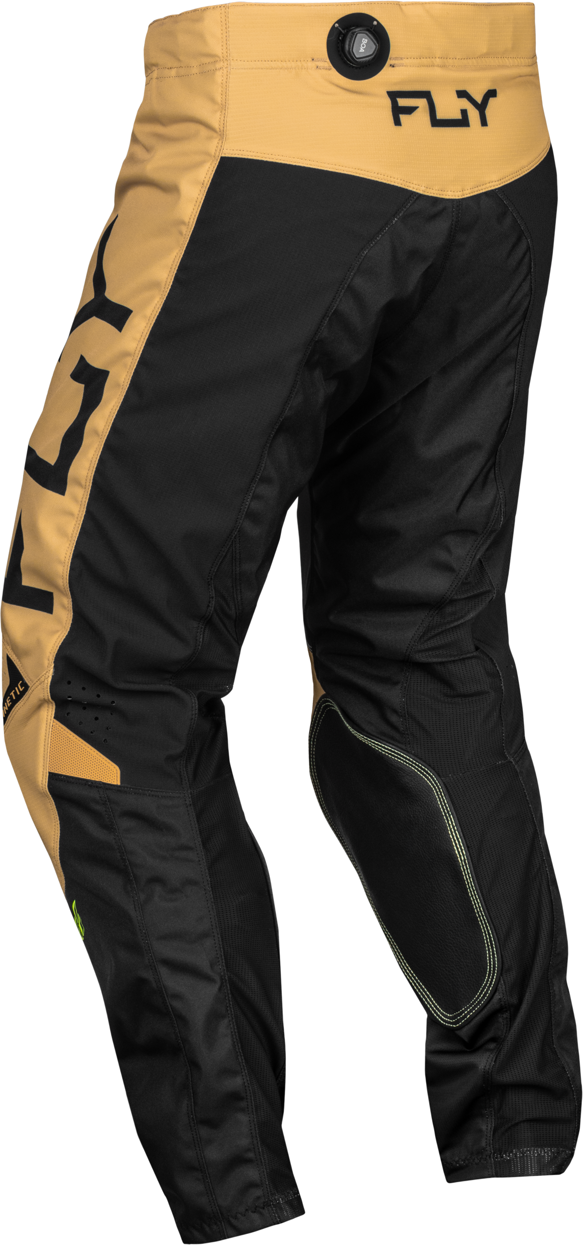 Fly Racing Kinetic Reload Khaki/Black/Hi-Vis Adult Moto Gear Set - Pant and