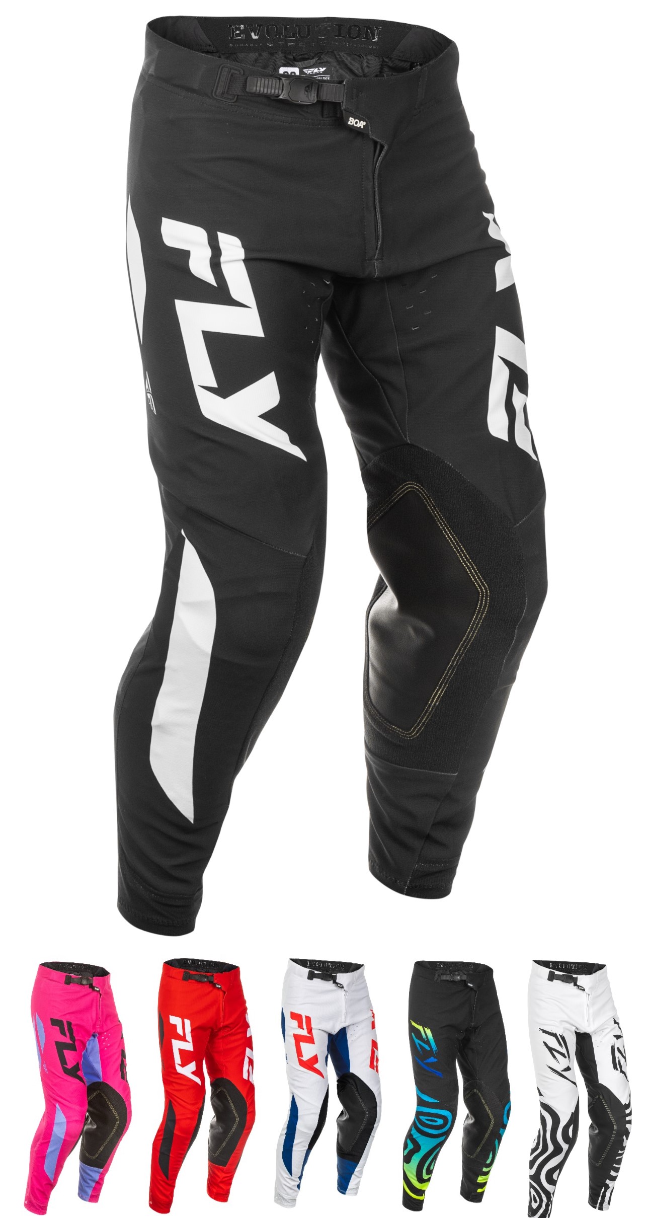 Fly Racing Men's Evolution DST MX ATV Off-Road Riding Pants