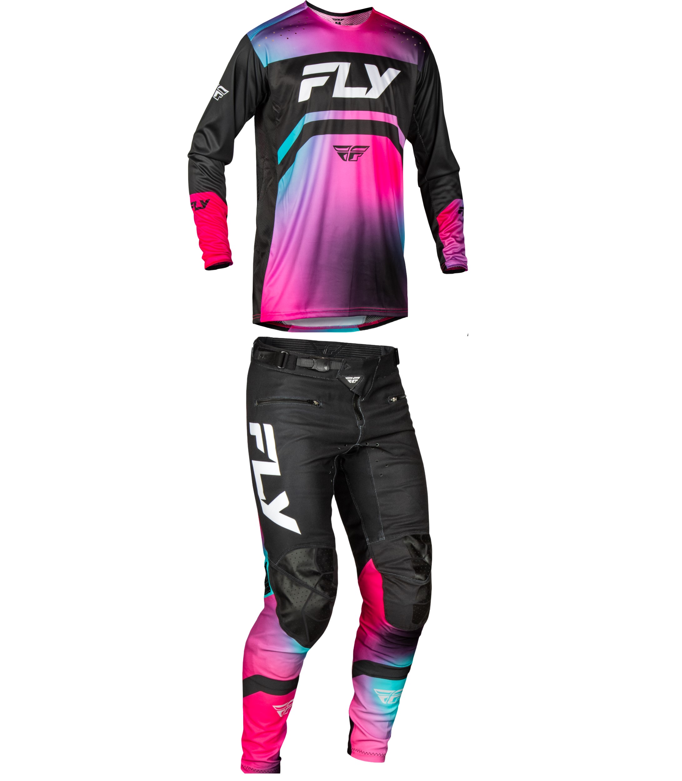 Fly Racing Rayce MTB/BMX Bicycle Gear Set - Pant and Jersey Combo - Picture 20 of 37