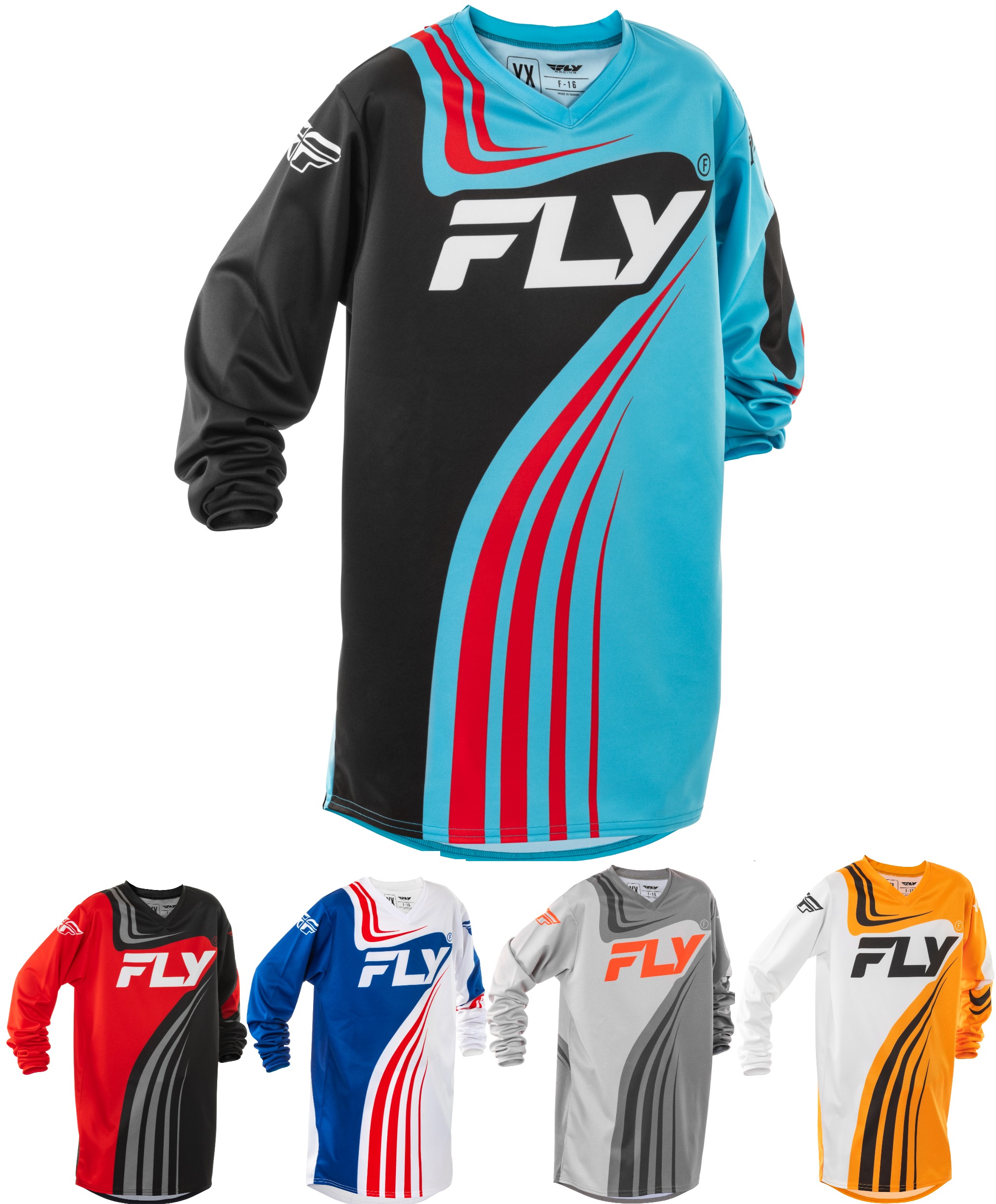 Fly Racing Youth F-16 MX ATV Off-Road Riding Jersey