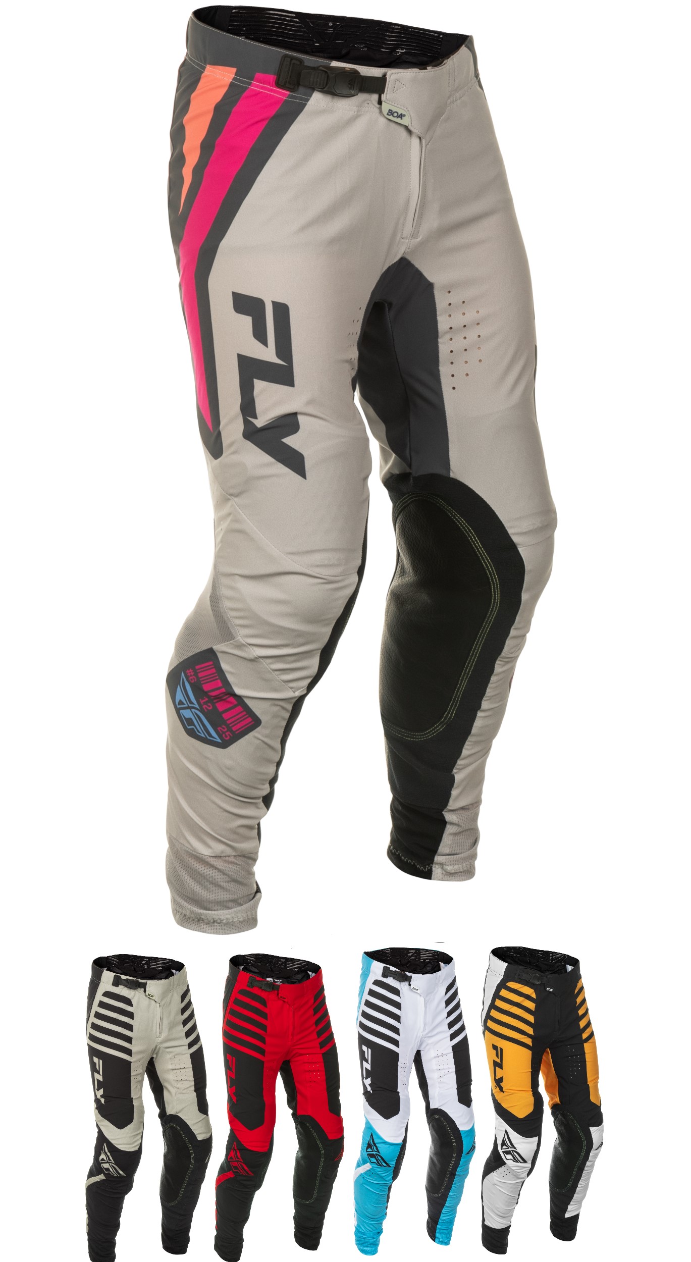 Fly Racing Lite Motocross & Mountain Bike Pants - Protective Pants for Dirt