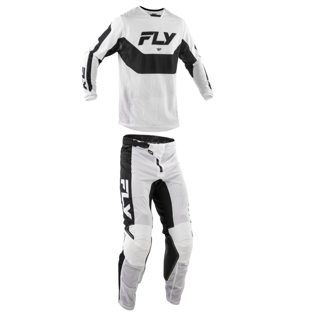 Fly Racing Kinetic Mesh Gear Set MX Motocross Jersey Pants Combo Breathable