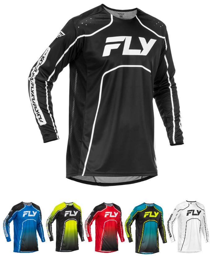 Fly Racing Youth Rayce Bicycle Jersey MTB BMX Protective Jersey