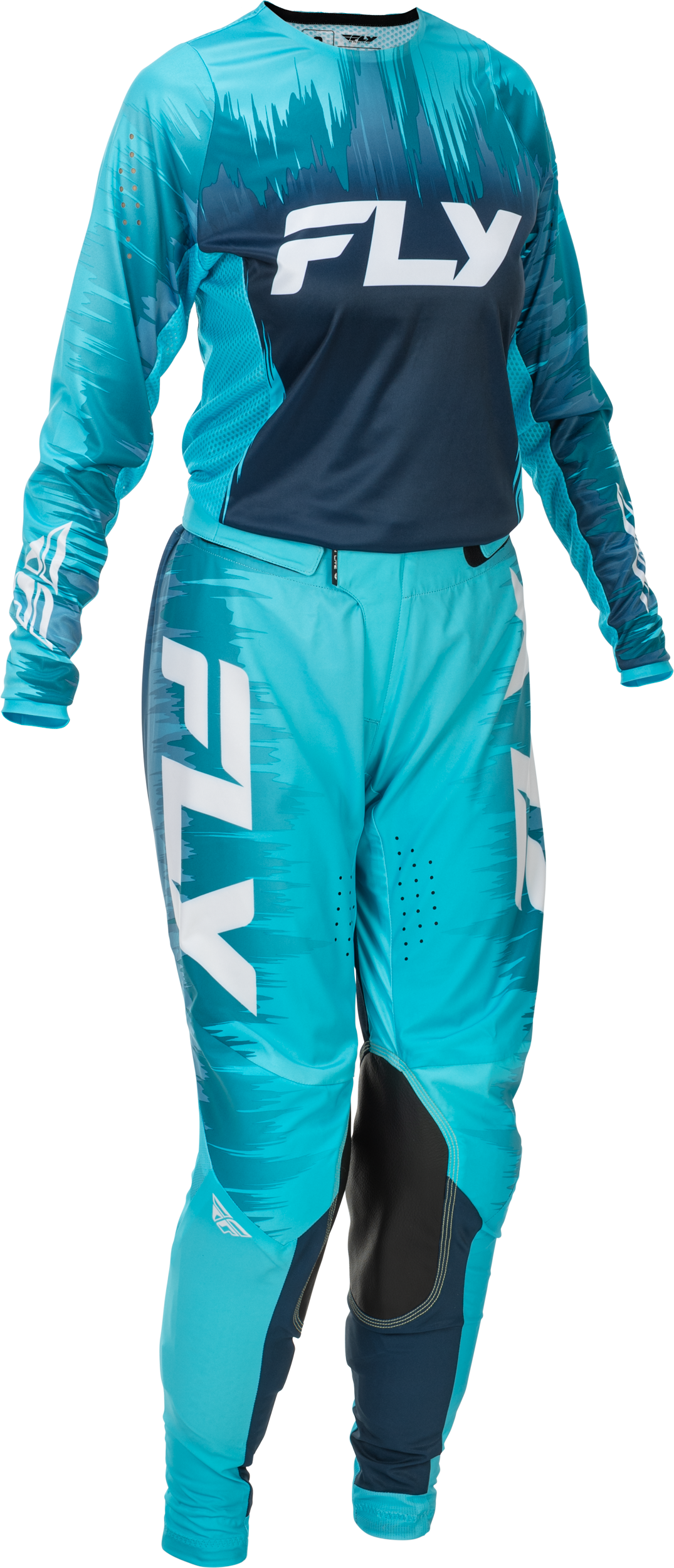Fly Racing Women's Lite Motocross Gear Set Jersey Pant Combo Dirt Bike MTB BMX