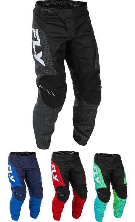 Fly Racing F-16 Riding Pants – Durable Protective Polyester Motocross Gear with