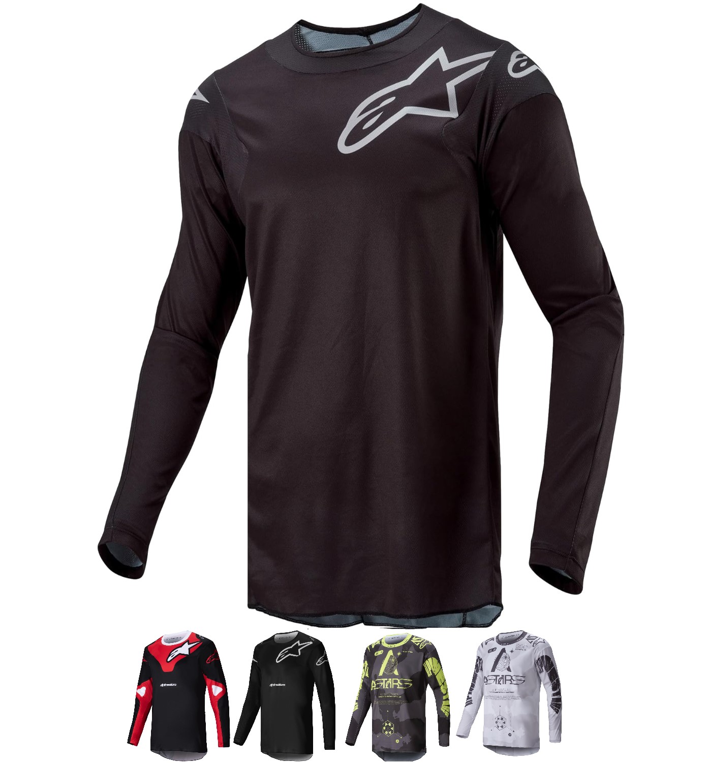 Alpinestars Racer Veil/Hollow/Graphite MX Off Road Jersey