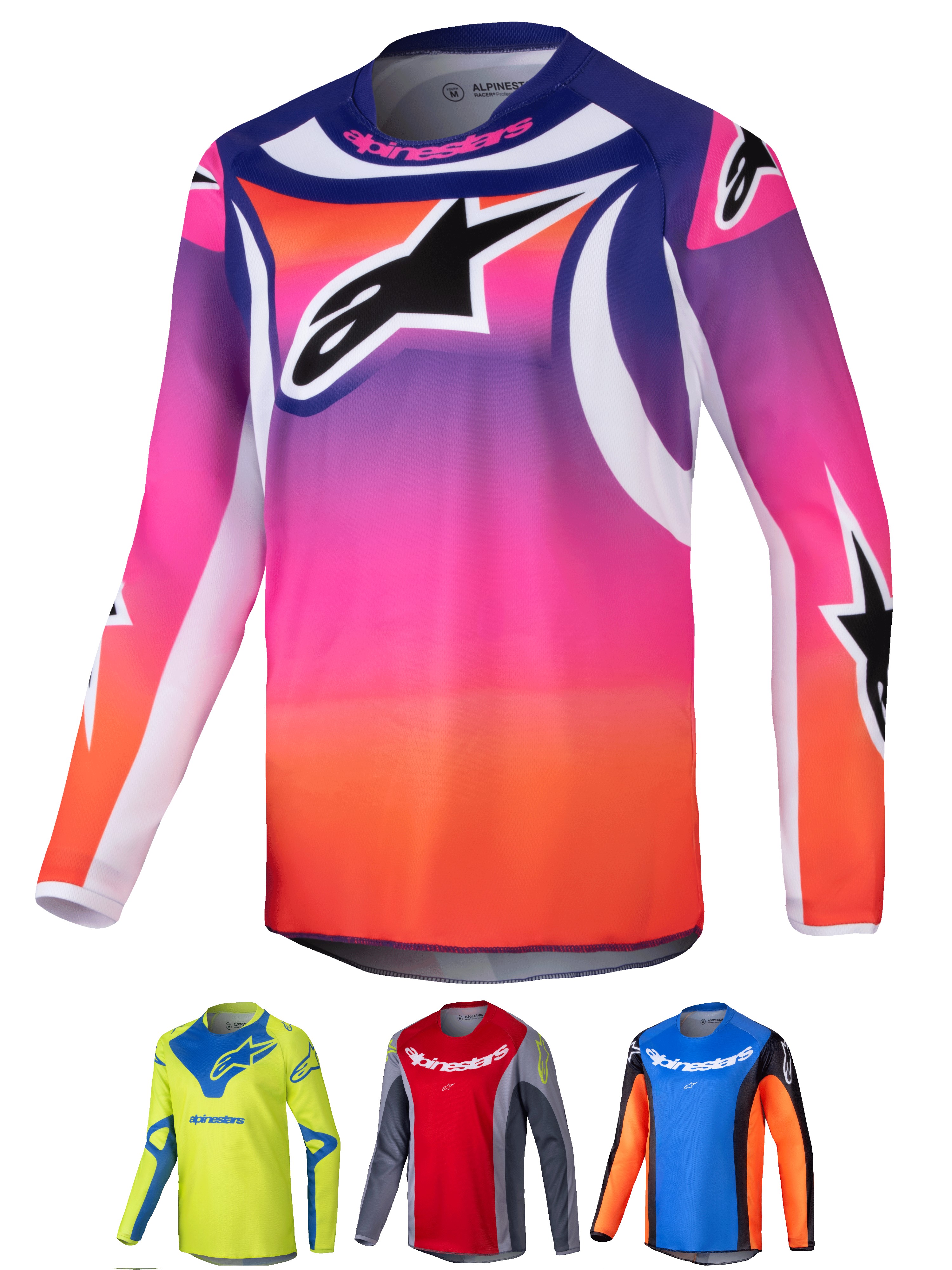 Alpinestars Youth Racer Melt/Veil/Wurx MX Off Road Jersey