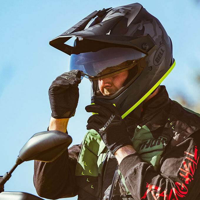Casco Bell MX-9 Adventure MIPS negro mate-M | MX paseo resistente y seguro - Imagen 8 de 29