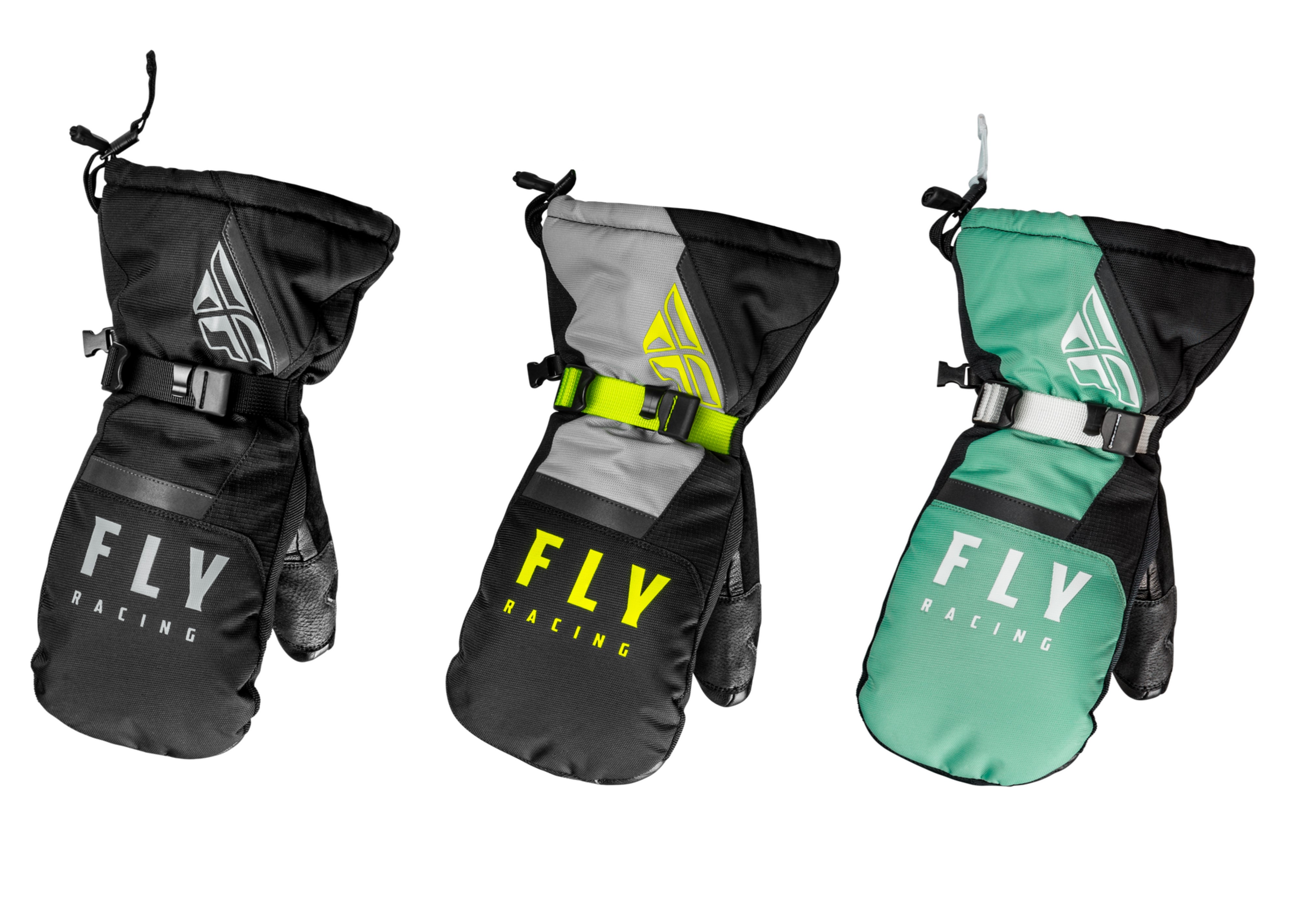 Fly Racing Cascade Winter & Cold Weather Mittens - Windproof, Waterproof,