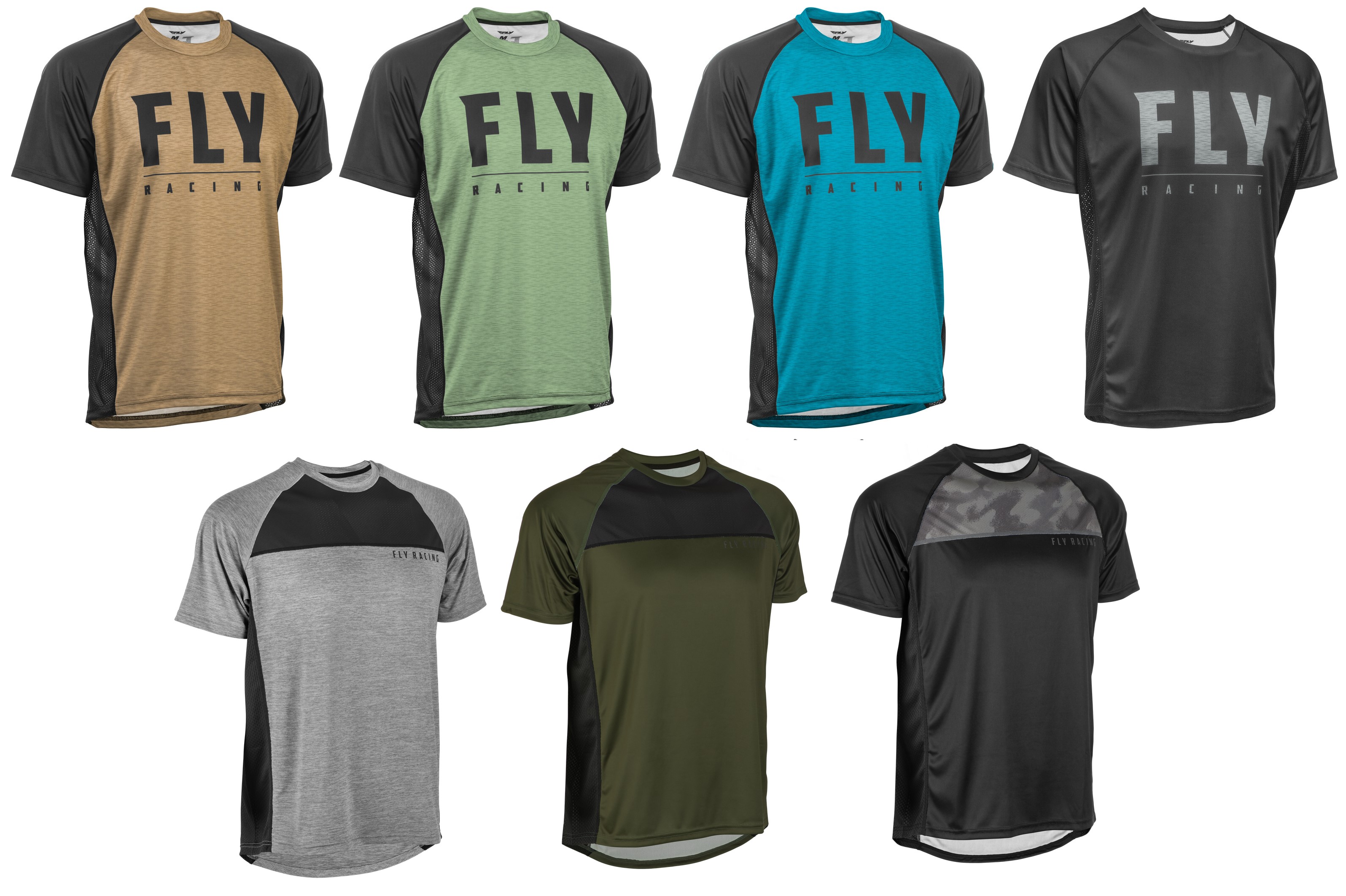 Fly Racing Super D Short Sleeve MTB/BMX Cycling Jersey