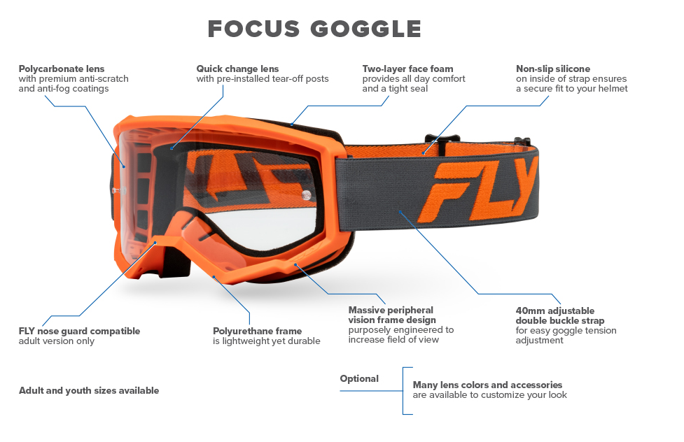 Fly Racing Focus Goggle
