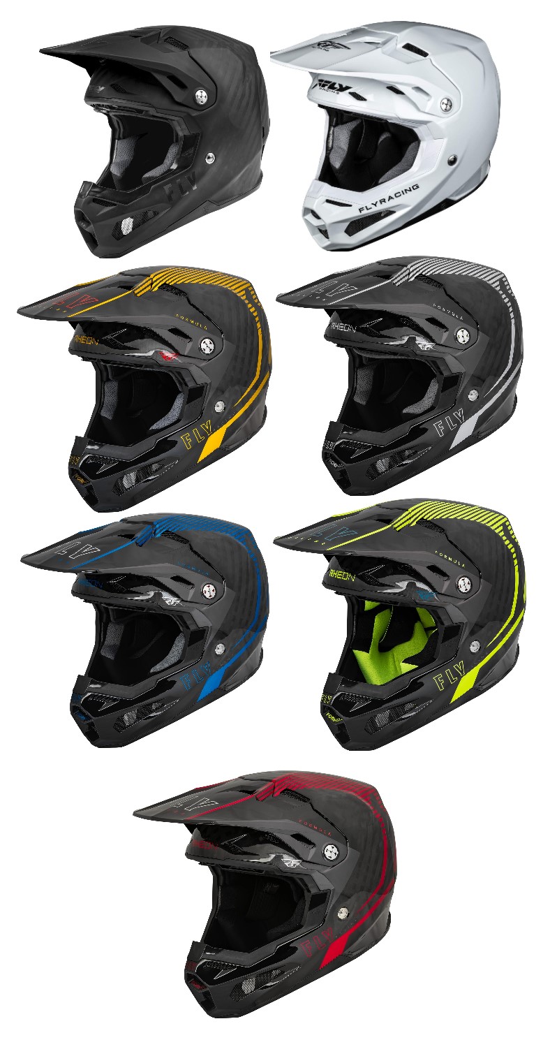 Fly Racing Formula Carbon Solid/Tracer Helmet