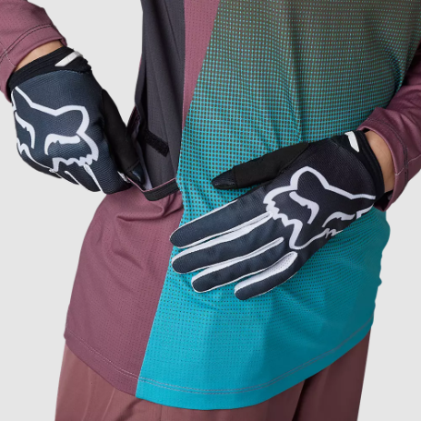 Fox Ranger Drive KRUX Jersey Women’s Teal Small | MTB Fit & Breathability
