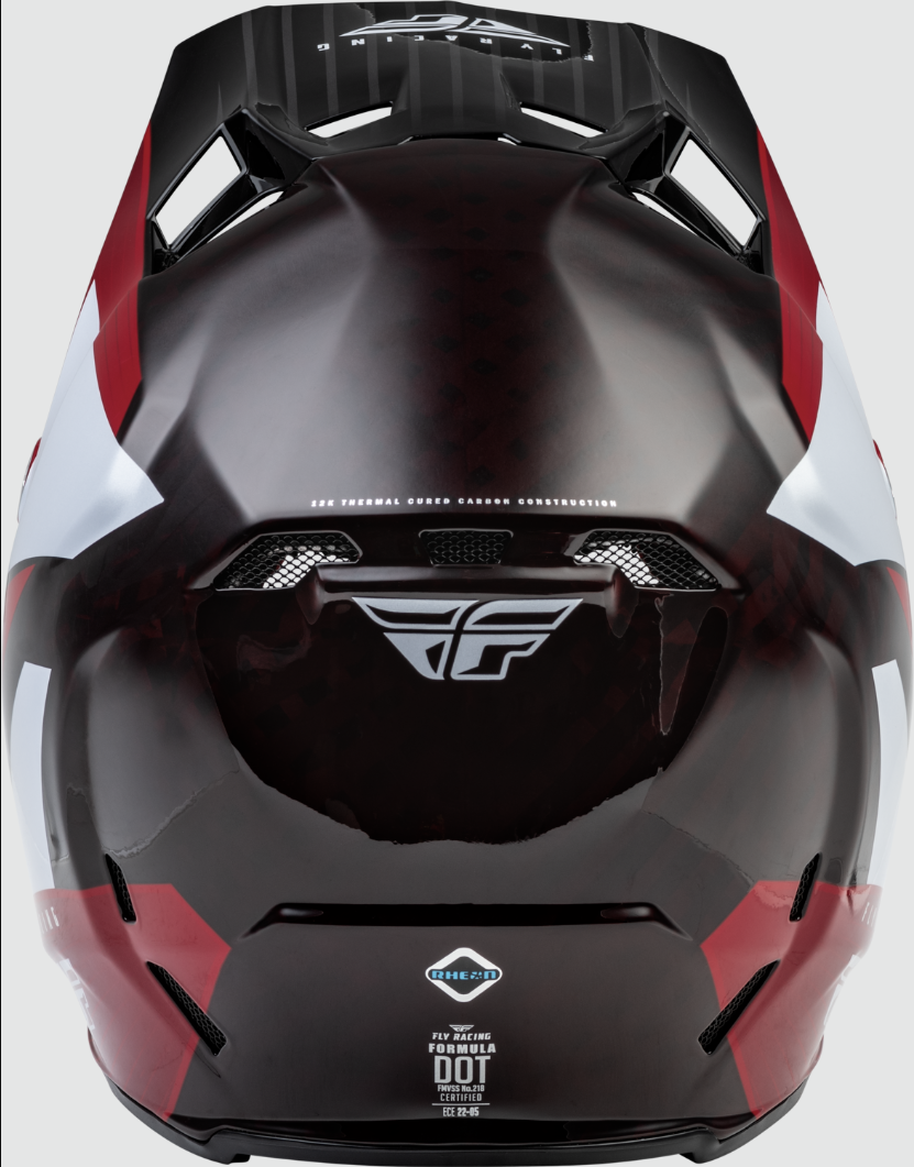 Fly Racing 2022 Adult Formula Carbon Prime Red/White/Red-XS | MX UltraLight