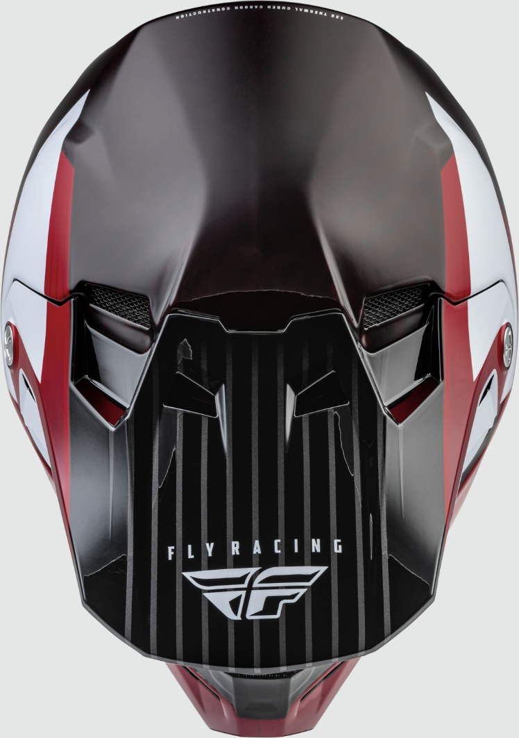 Fly Racing 2022 Adult Formula Carbon Prime Red/White/Red-XS | MX UltraLight