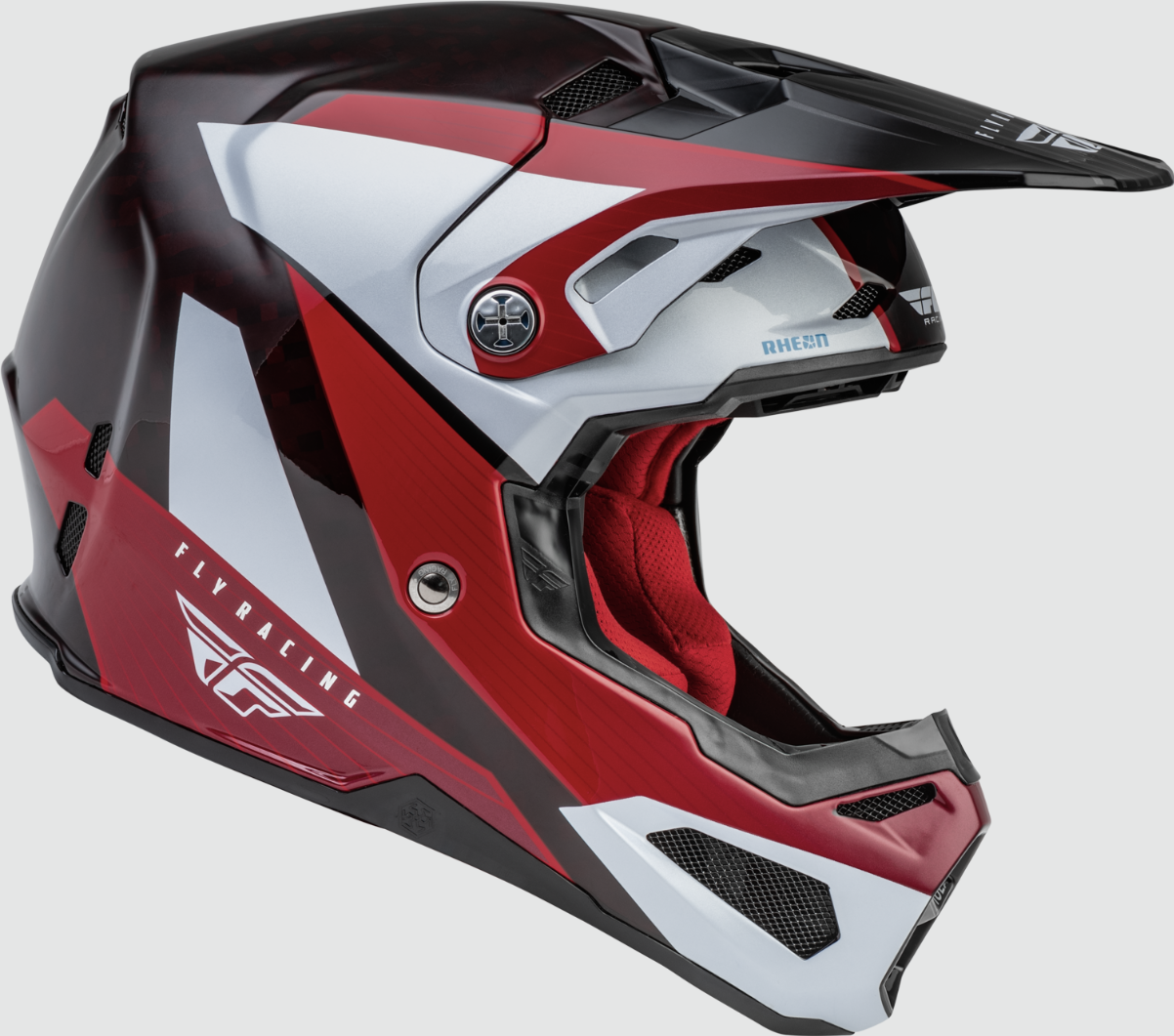 Fly Racing 2022 Adult Formula Carbon Prime Red/White/Red-XS | MX UltraLight