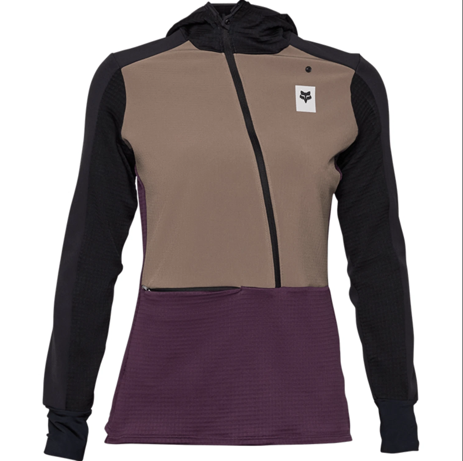 Fox Ralcing Womens Defend Thermal Hoodie Size SMALL