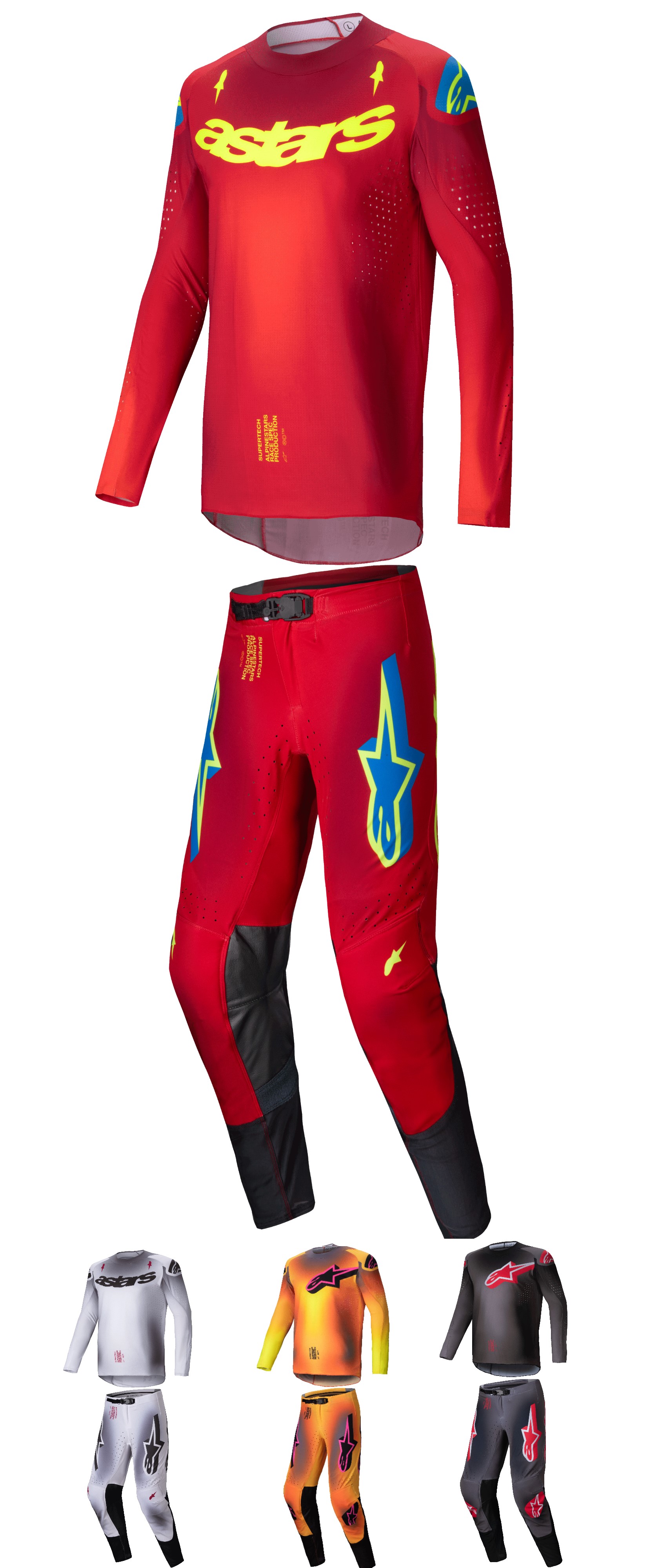 Alpinestars Supertech Maker/Lipan Moto Gear Set - Pant and Jersey Combo