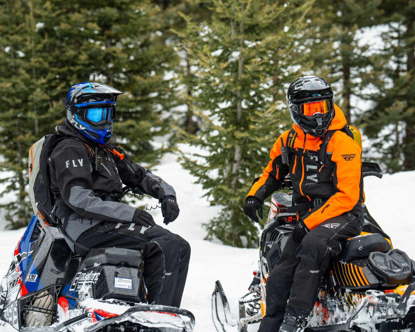 Fly Racing Carbon Men’s Waterproof Snow Jacket Shell for Snowmobile