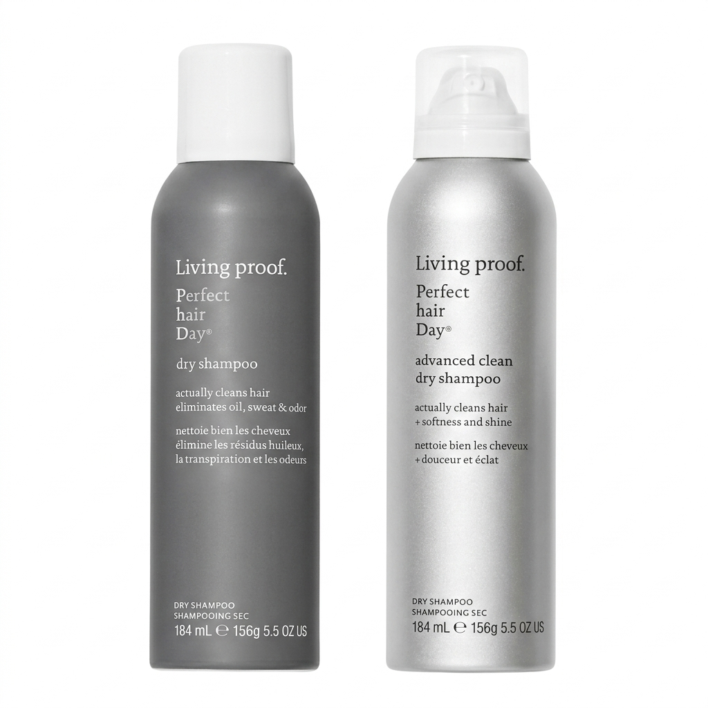 Living Proof Advanced Clean Dry Shampoo & PHD Dry Shampoo Duo 5.5 Oz (Pack of 2)