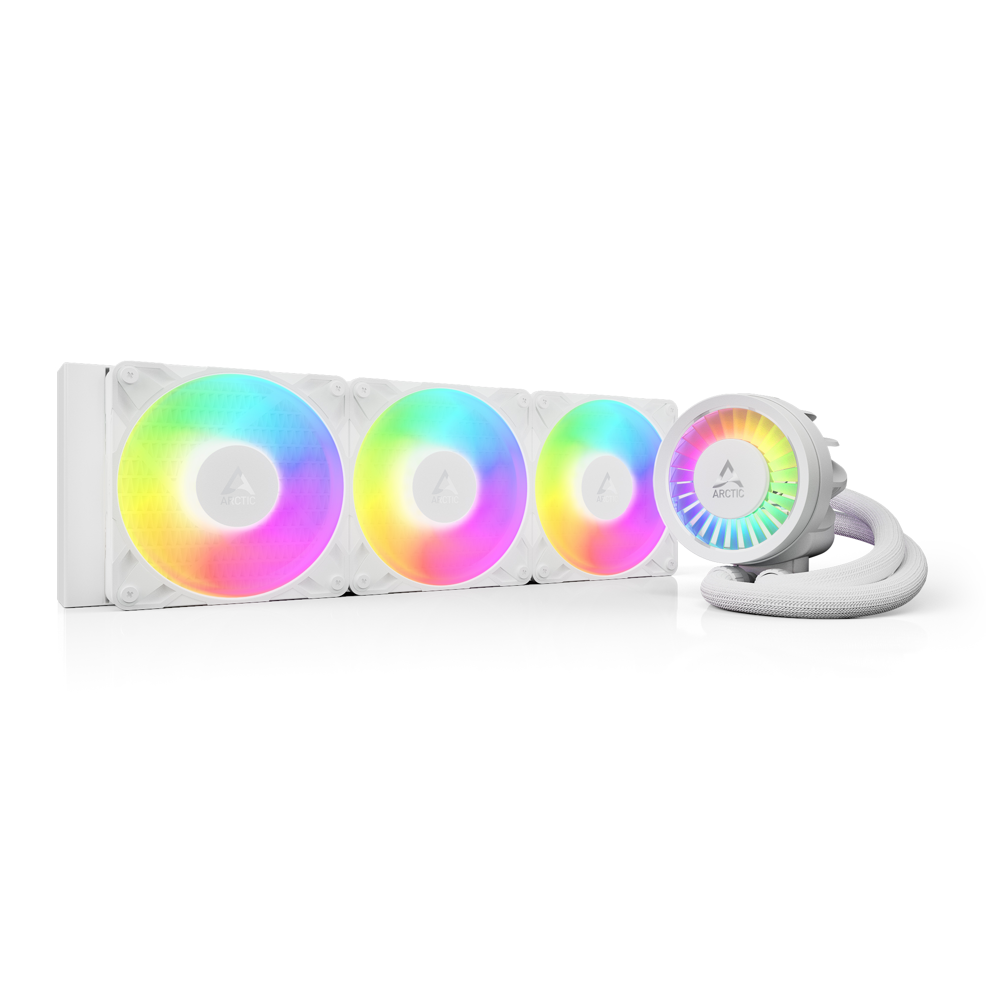 ARCTIC Liquid Freezer III Pro 360 A-RGB white PC Water Cooler AIO Cooling CPU - Afbeelding 1 van 9