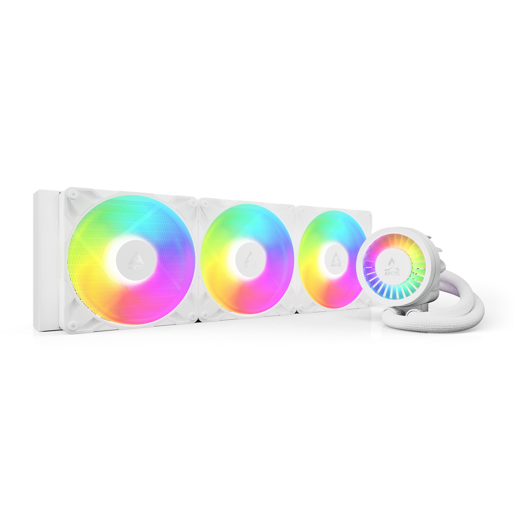 ARCTIC Liquid Freezer III Pro 420 A-RGB white PC Water Cooler Cooling CPU - Afbeelding 1 van 9