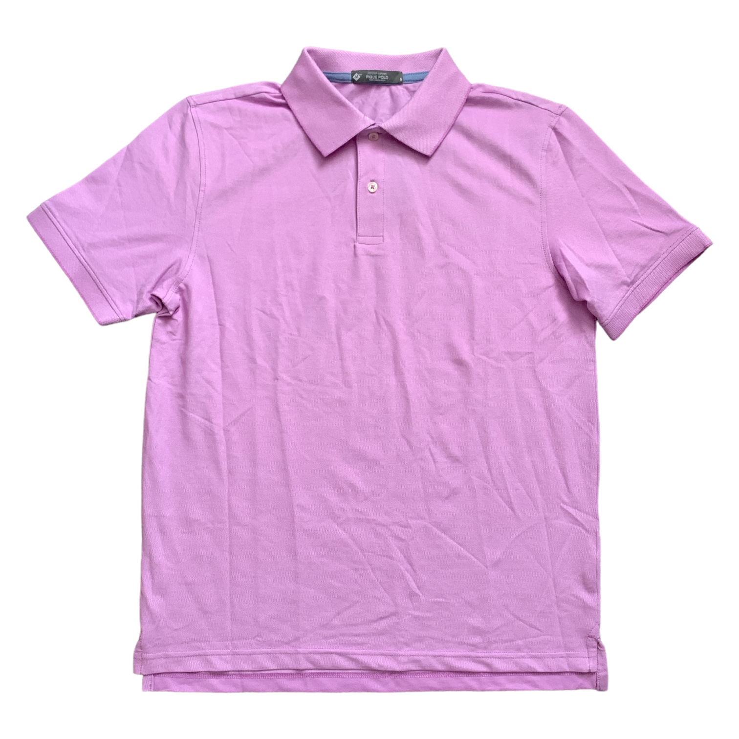 Members Mark Мужское поло из эластичного хлопка Пике классического кроя с коротким рукавом S8S15481 2490₽