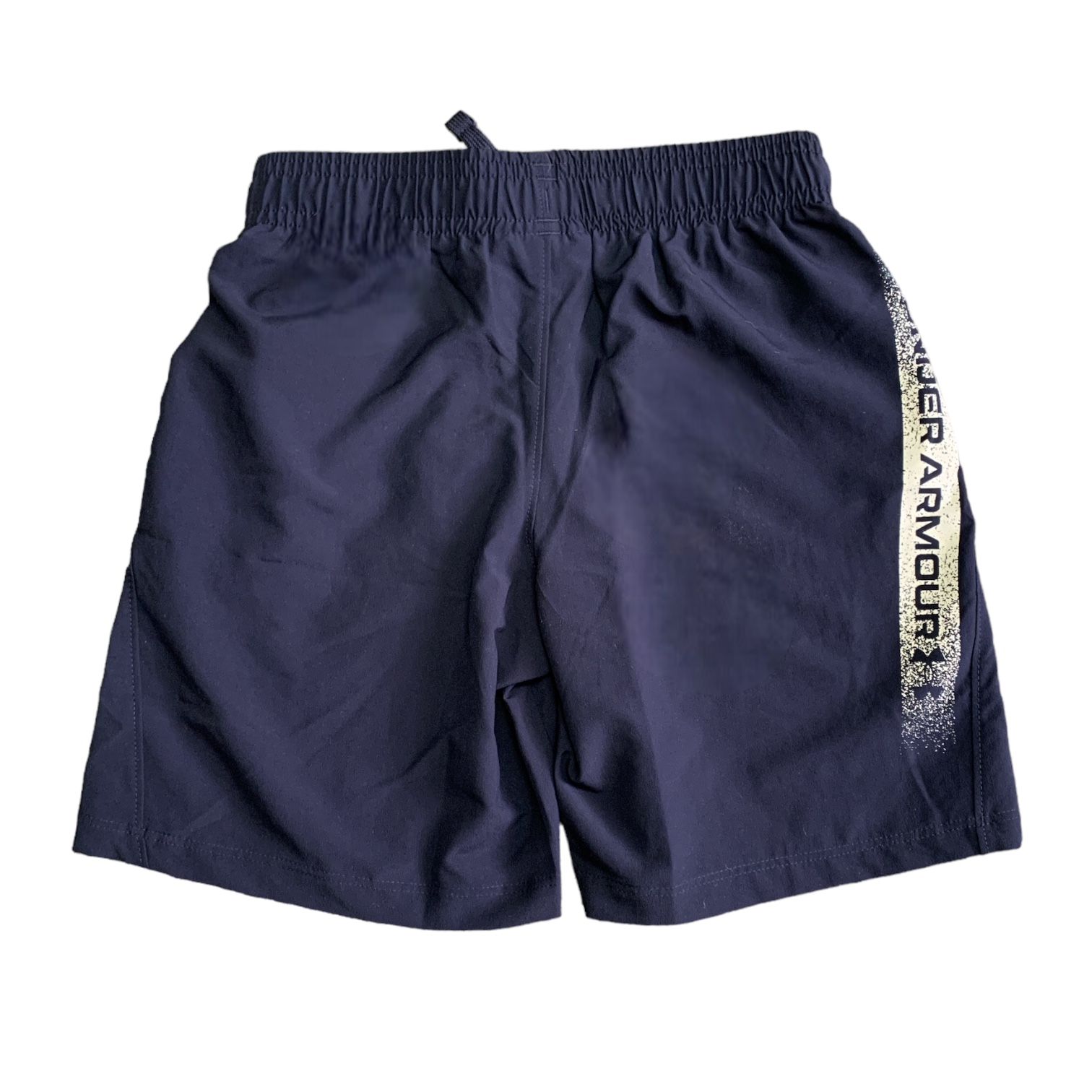 Under Armour Youth Boys Soft Lightweight Drawstring Woven Graphic Shorts - Picture 8 of 8