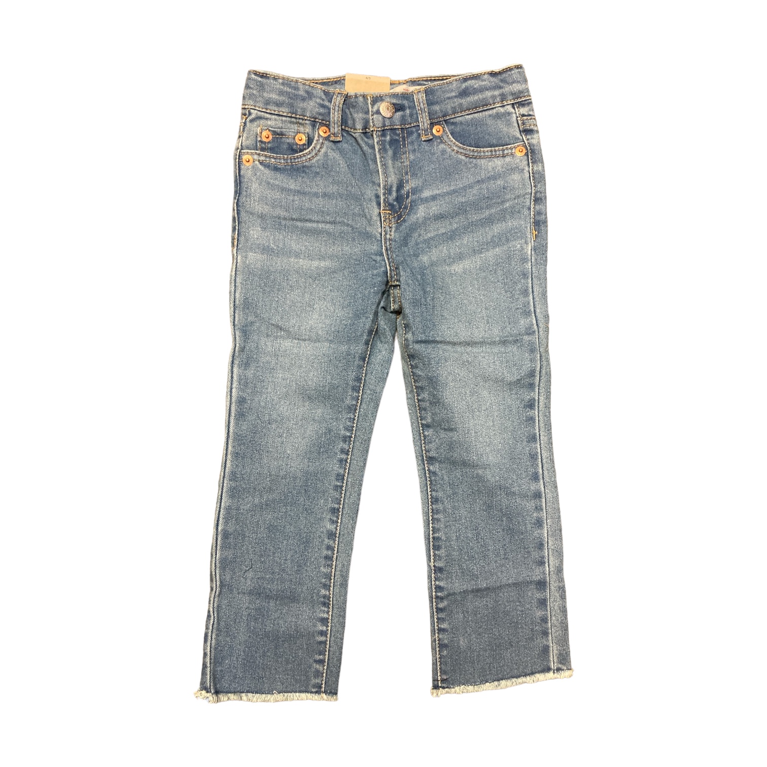 Levi Strauss Youth Girl's High Rise Super Skinny Stretch Adjustable Waist Jeans - Picture 11 of 12
