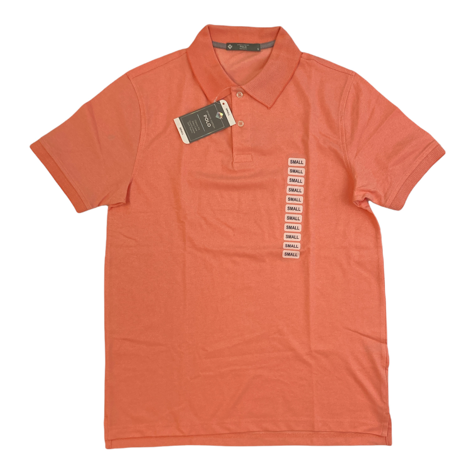 Участники отмечают стрейчевую легкую хлопчатобумажную мужскую рубашку-поло из пике классического покроя 2490₽