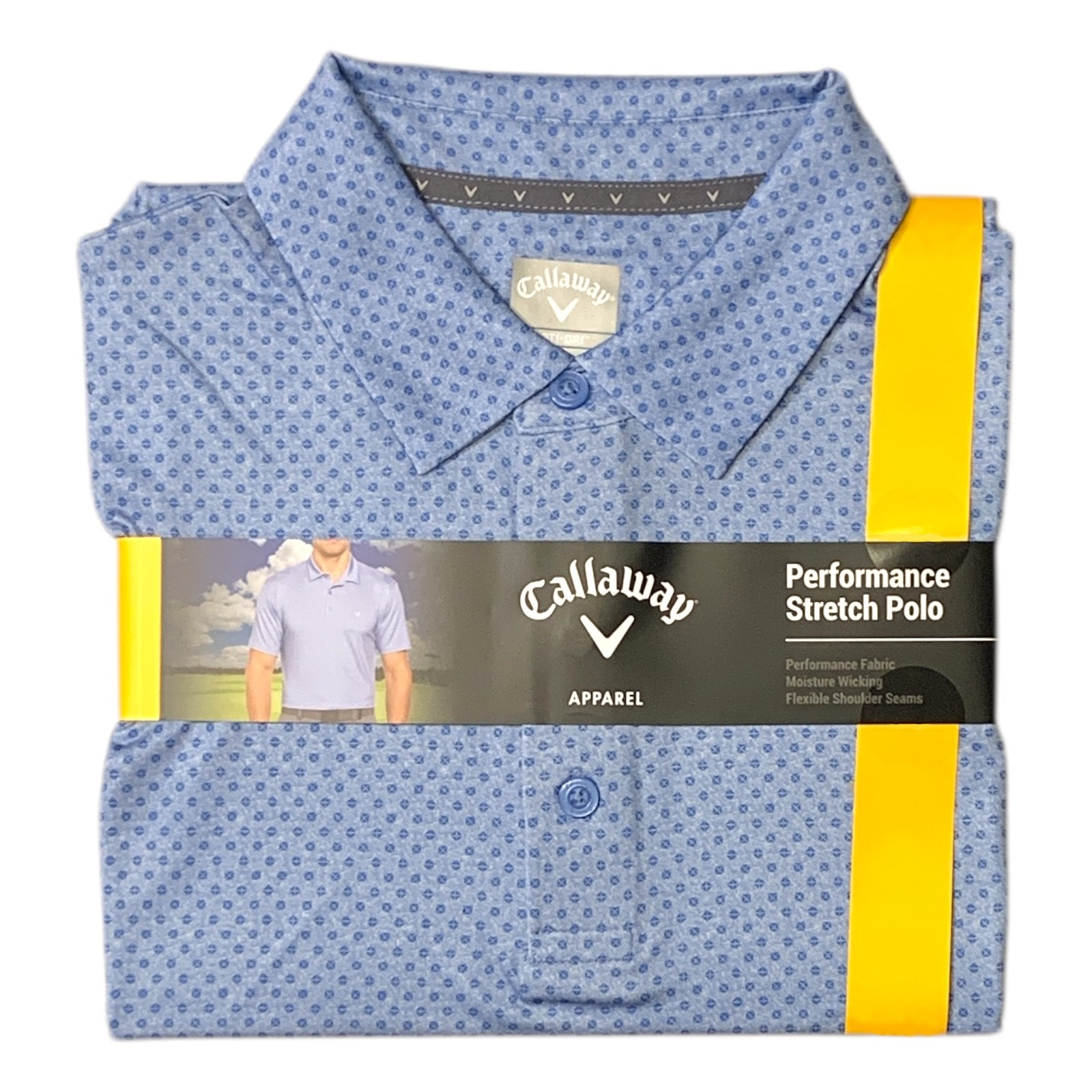 Callaway Men's Moisture Wicking Performance Golf Polo - Picture 12 of 17