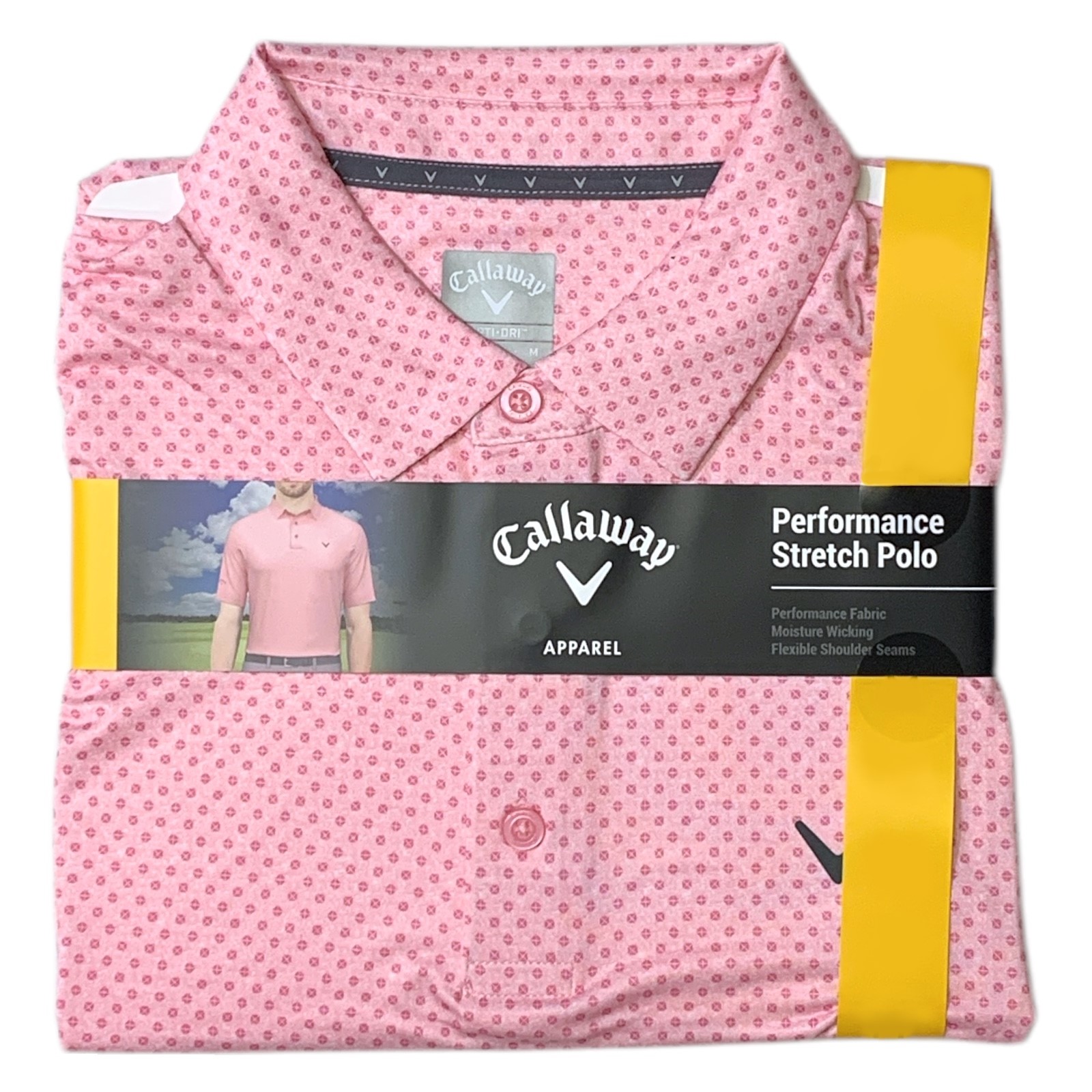 Callaway Men's Moisture Wicking Performance Golf Polo - Picture 16 of 17