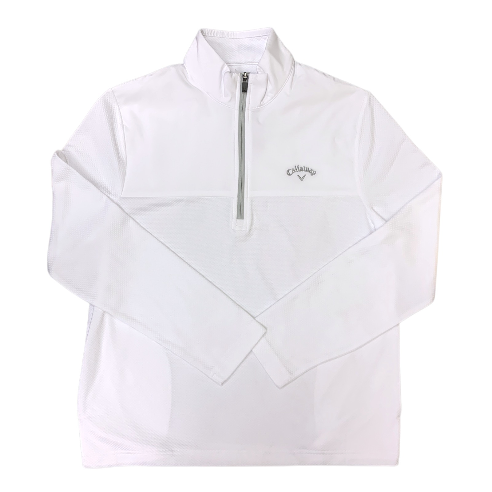 Callaway Men’s Quarter Zip UPF 50 Collared Pullover w/ Pockets