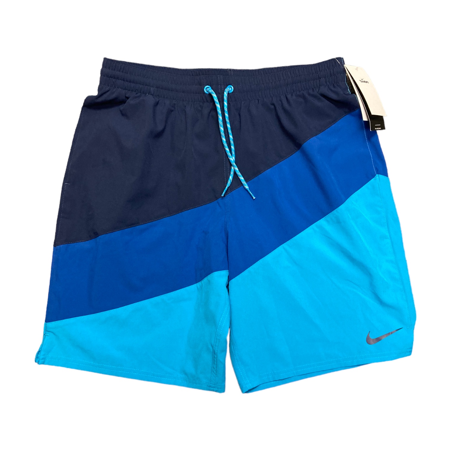 Короткие шорты для волейбола Nike Mens Swoosh Color Surge с 4-полосной эластичной резинкой на талии