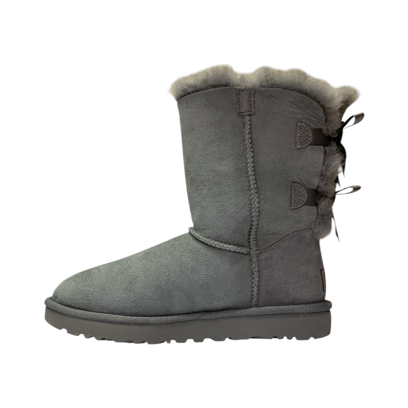 UGG Women's Bailey Bow II Slip On Sheepskin Lining Mid-Calf Boot - Picture 16 of 19