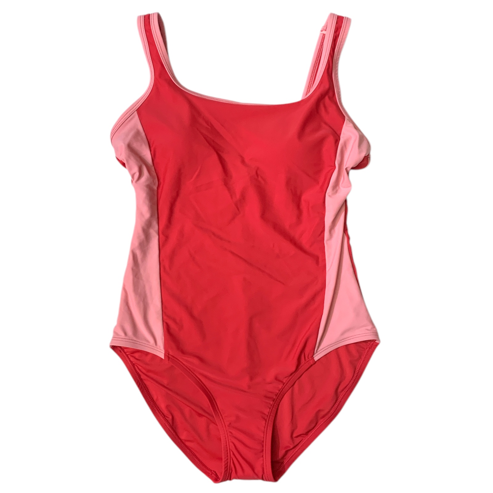 Lands' End Women's Fully Lined Scoop Neck One-Piece Swimsuit - Picture 8 of 11